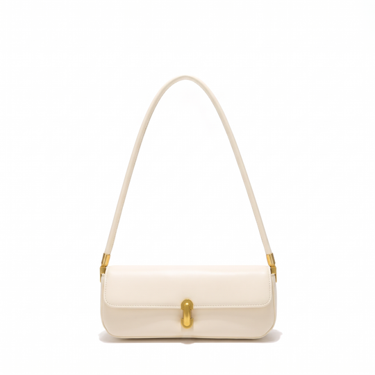 Sac ROMY crème, vue de face