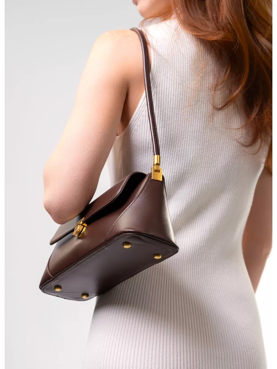 Sac SOFIA marron – photo portée