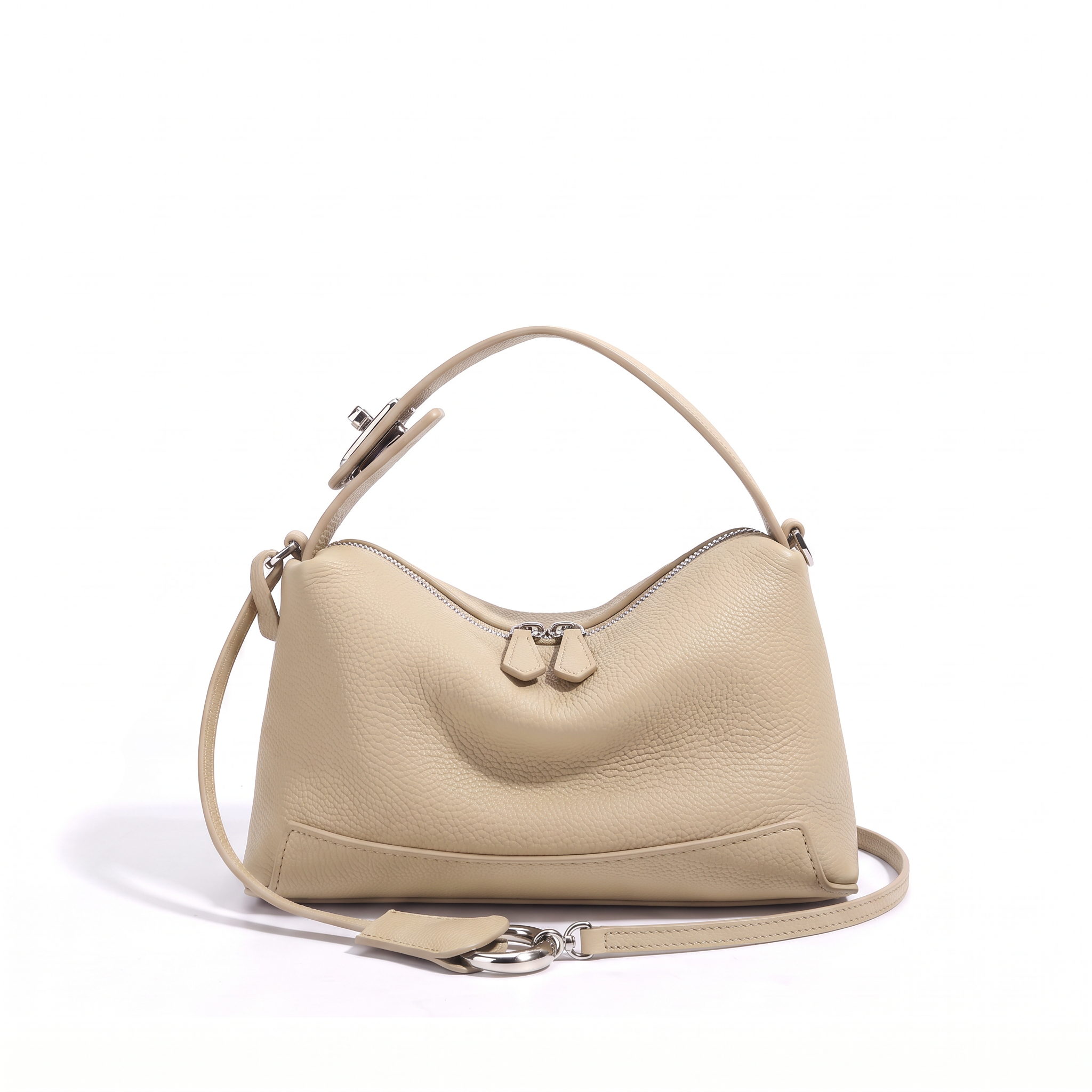 Sac ANAÏS crème, vue de face