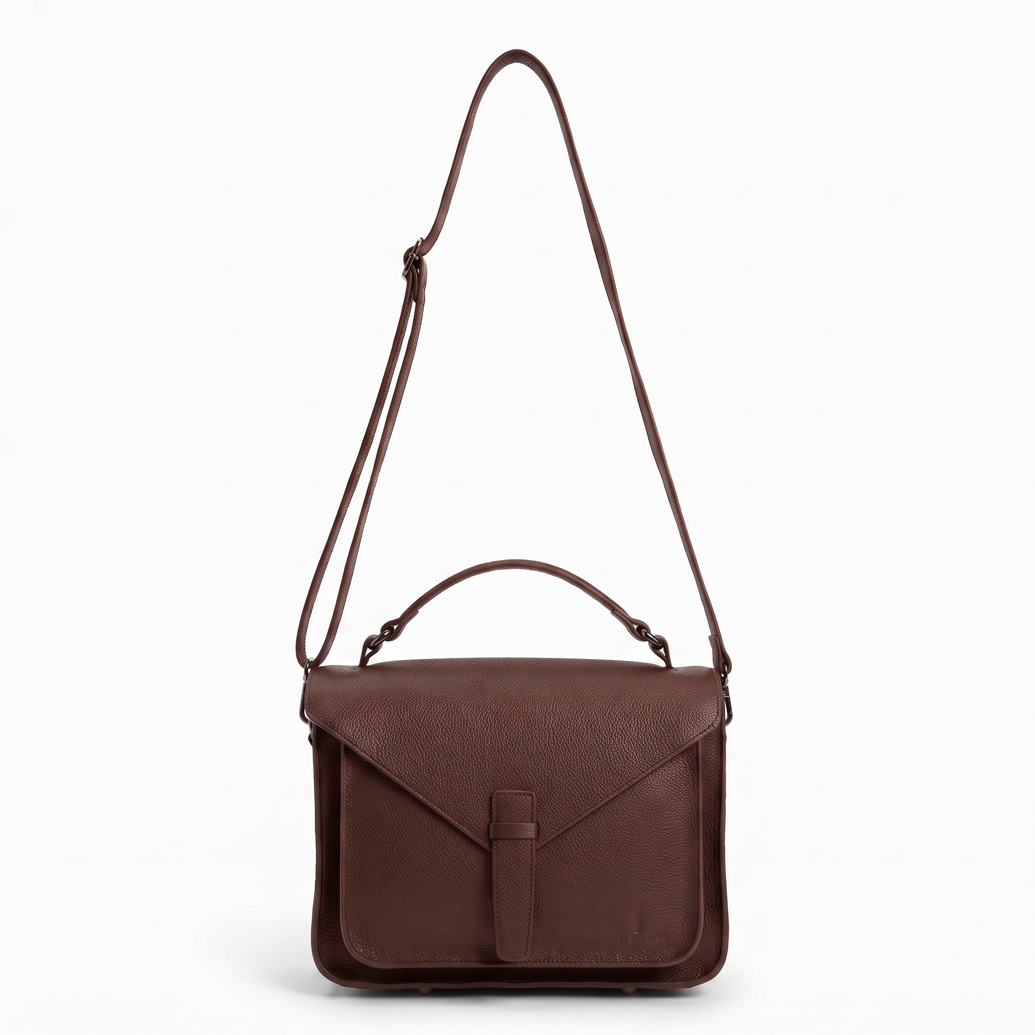 Sac BEYA marron, vue de face