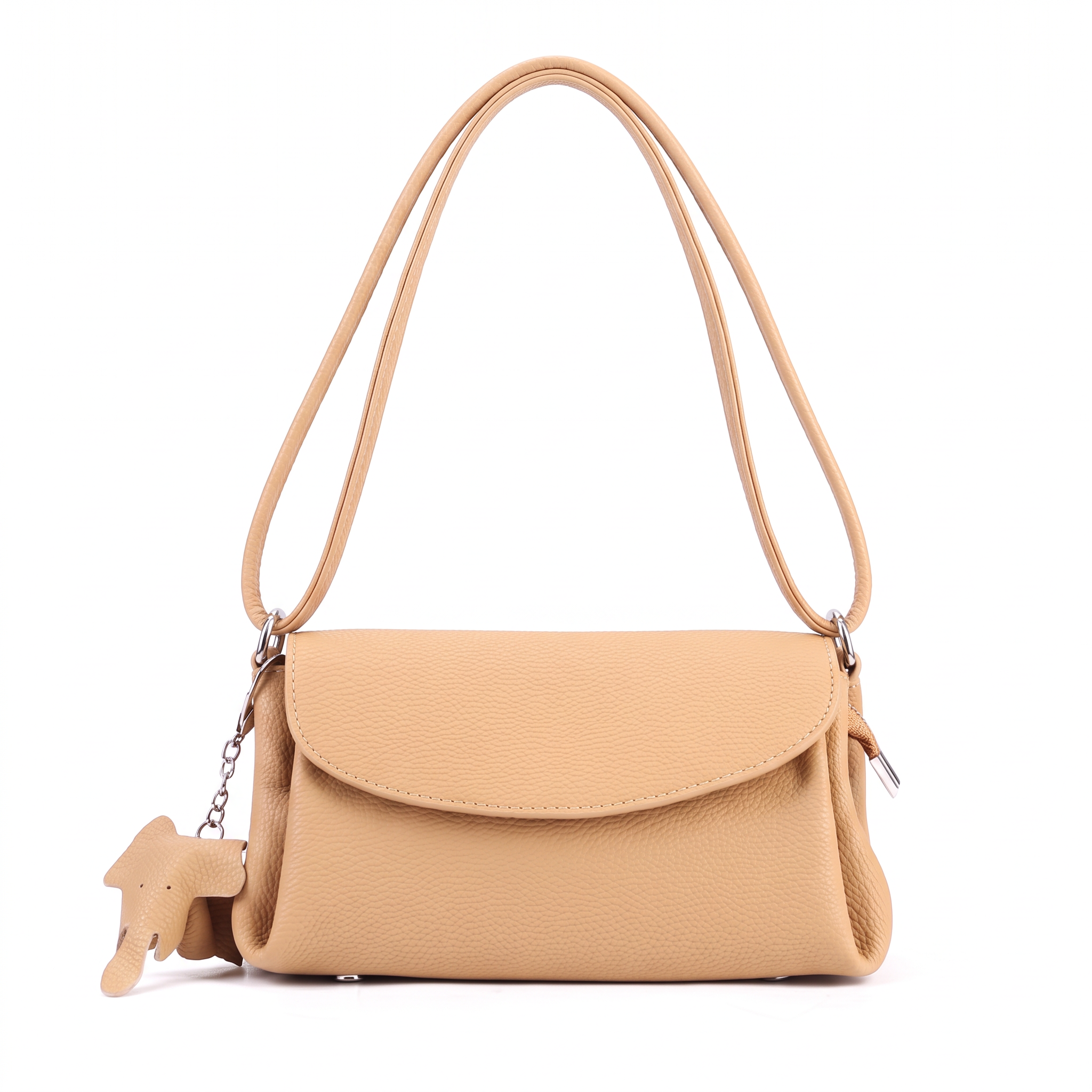 Sac CORA abricot, vue de face