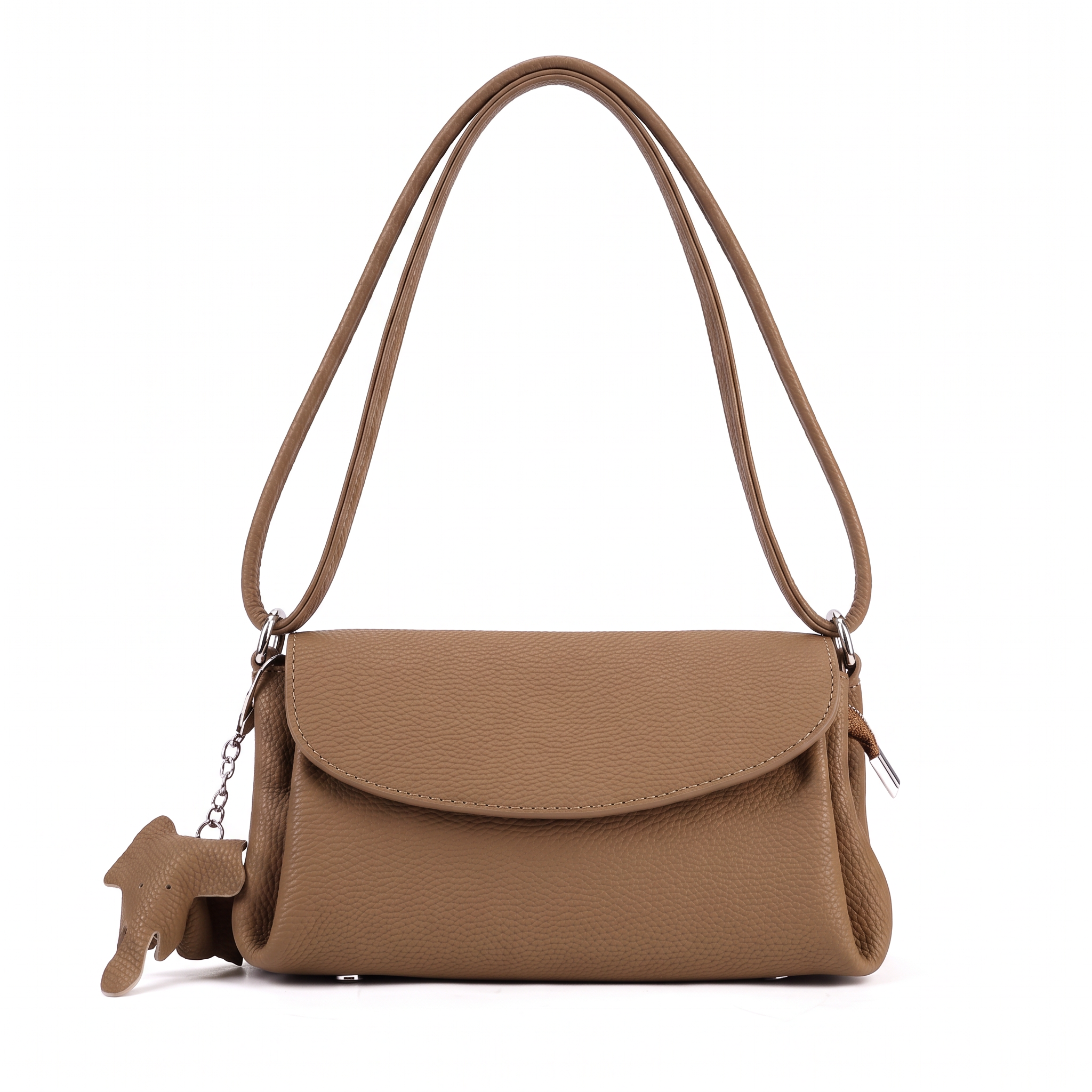 Sac CORA marron, vue de face