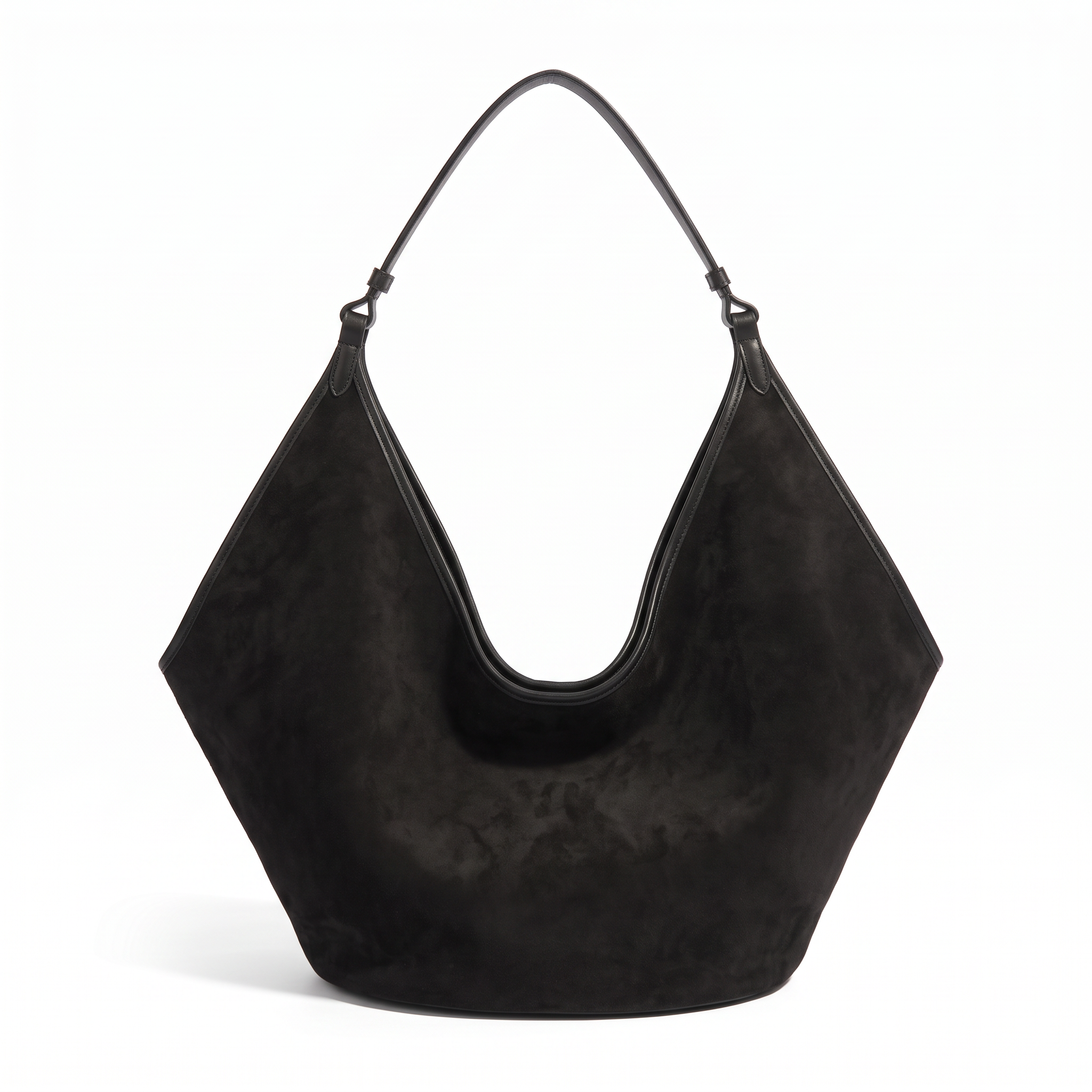 Sac ÉLISE noir, vue de face