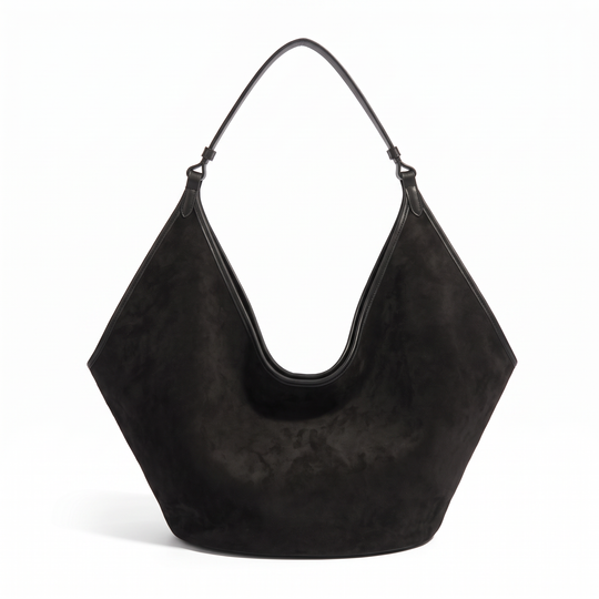 Sac ÉLISE noir, vue de face