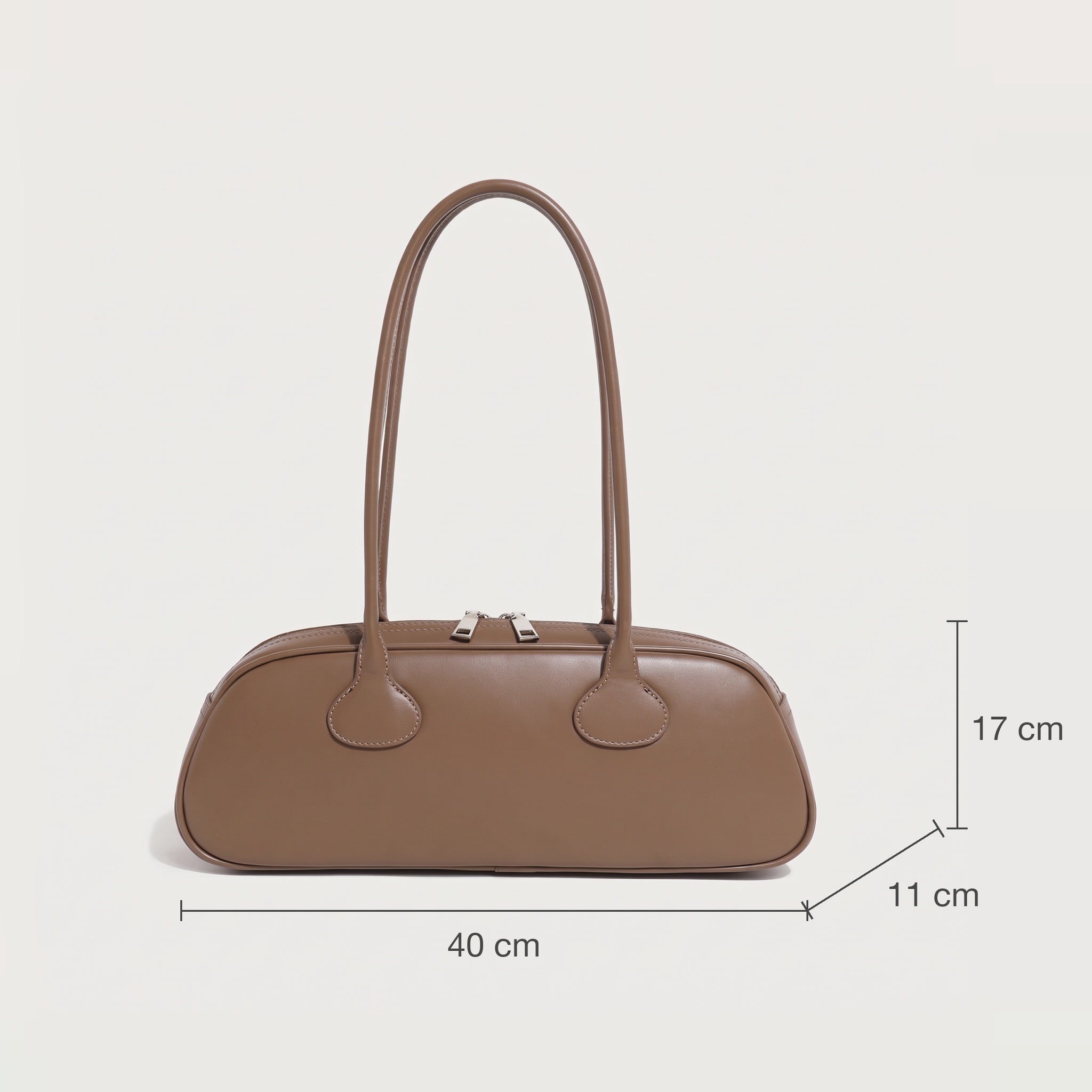 Sac baguette GRETA, dimensions