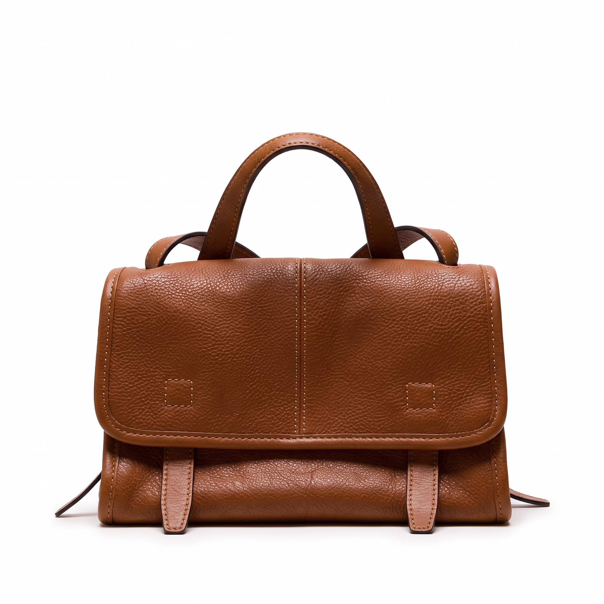 Sac HANNA camel, vue de face