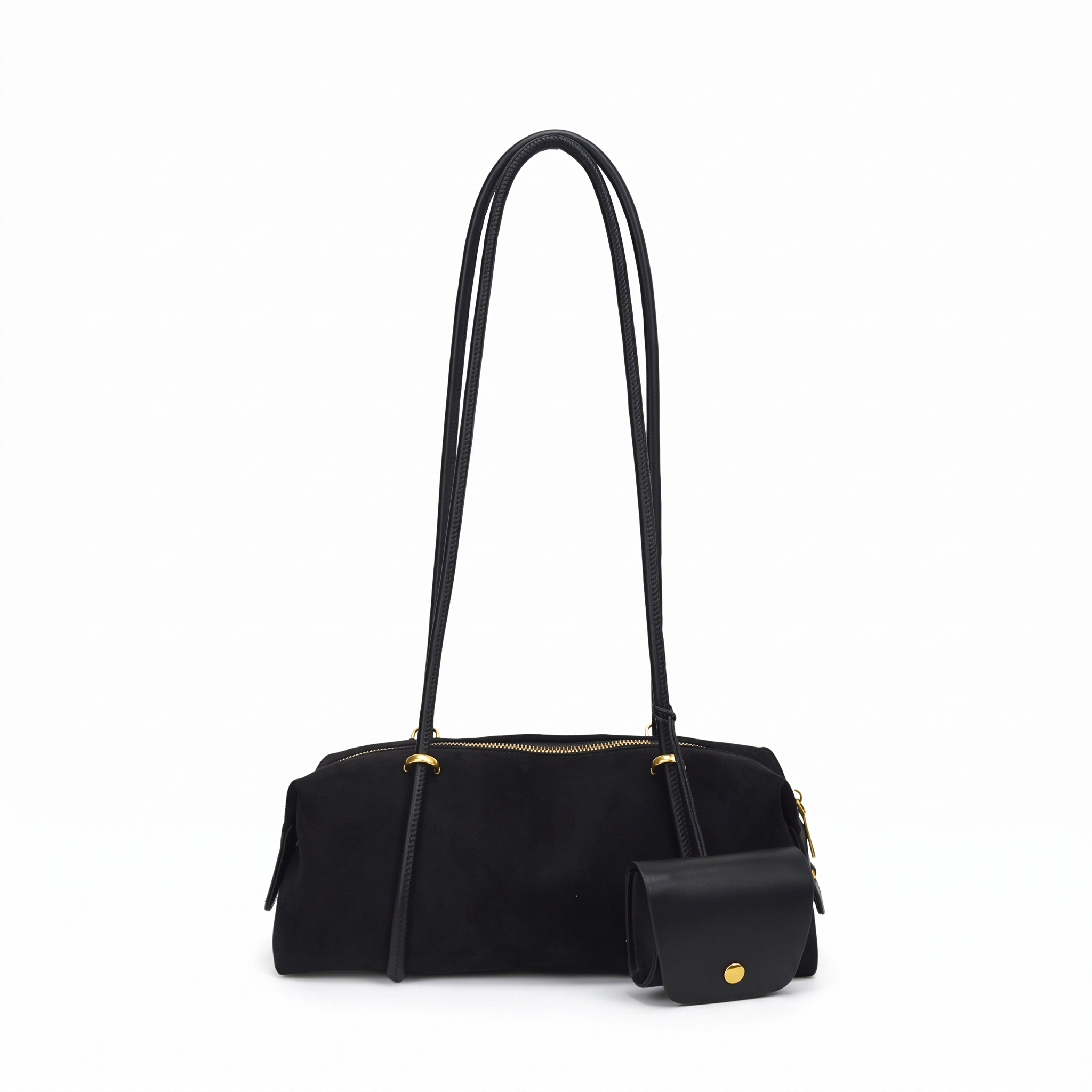 Sac KIRA noir, avec son porte-monnaie