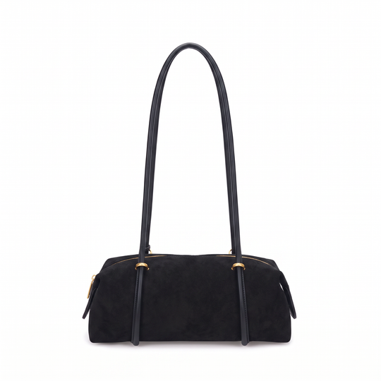 Sac KIRA noir, vue de face