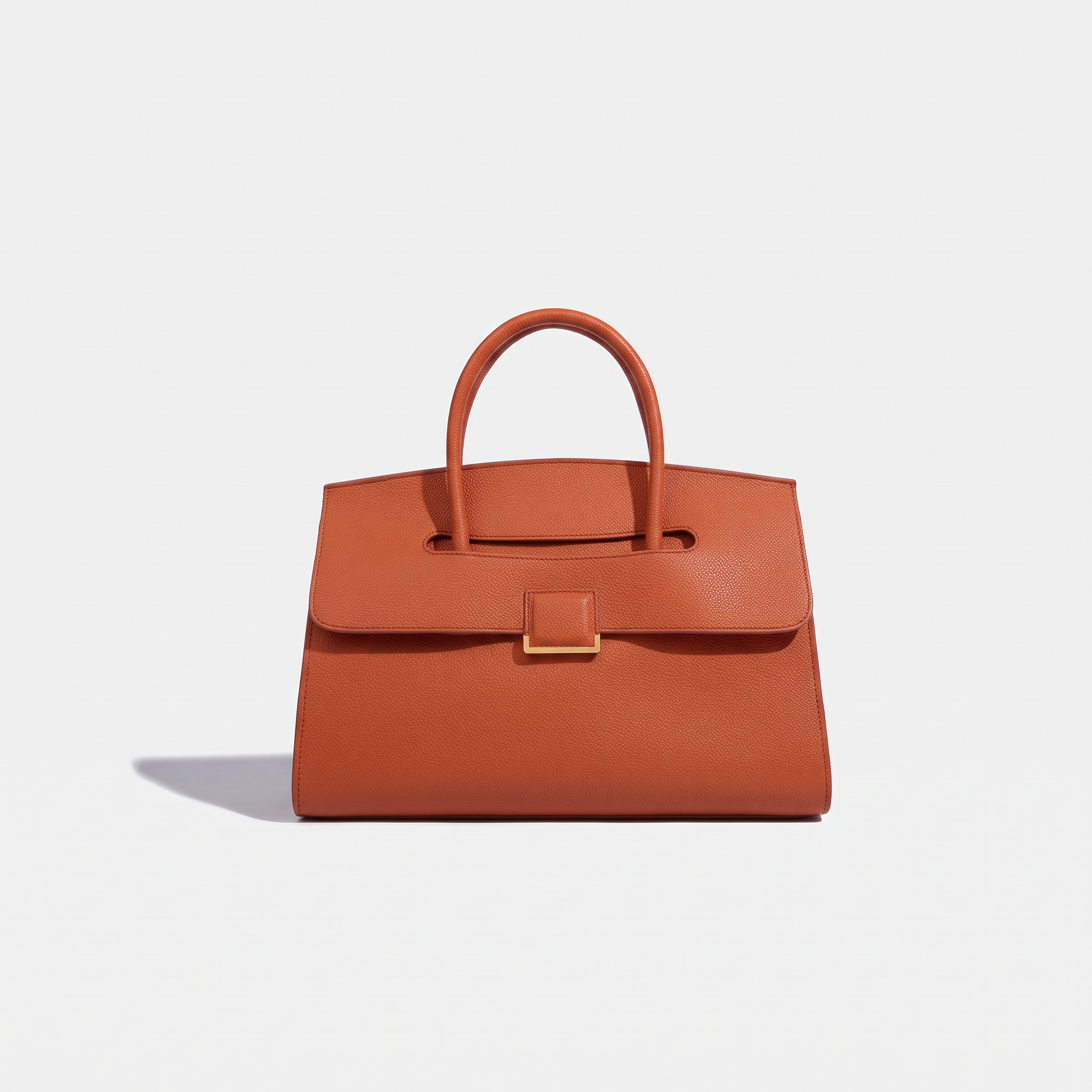 Sac à main MADISON orange, vue de face