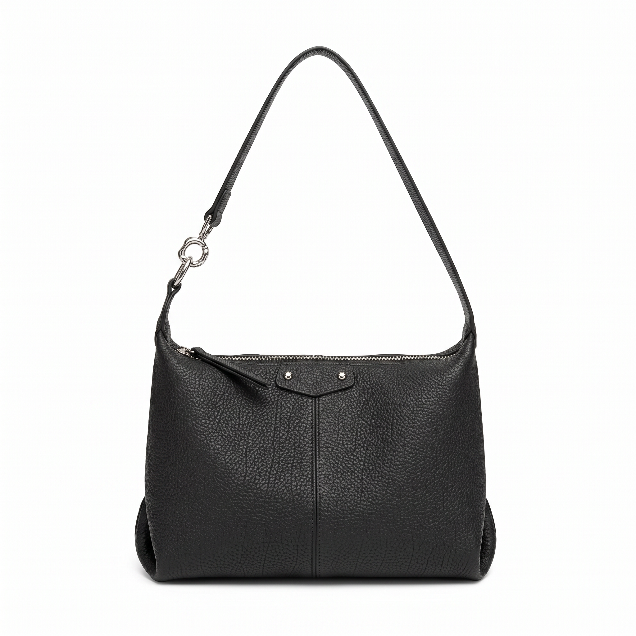 Sac MAELLE noir, vue de face