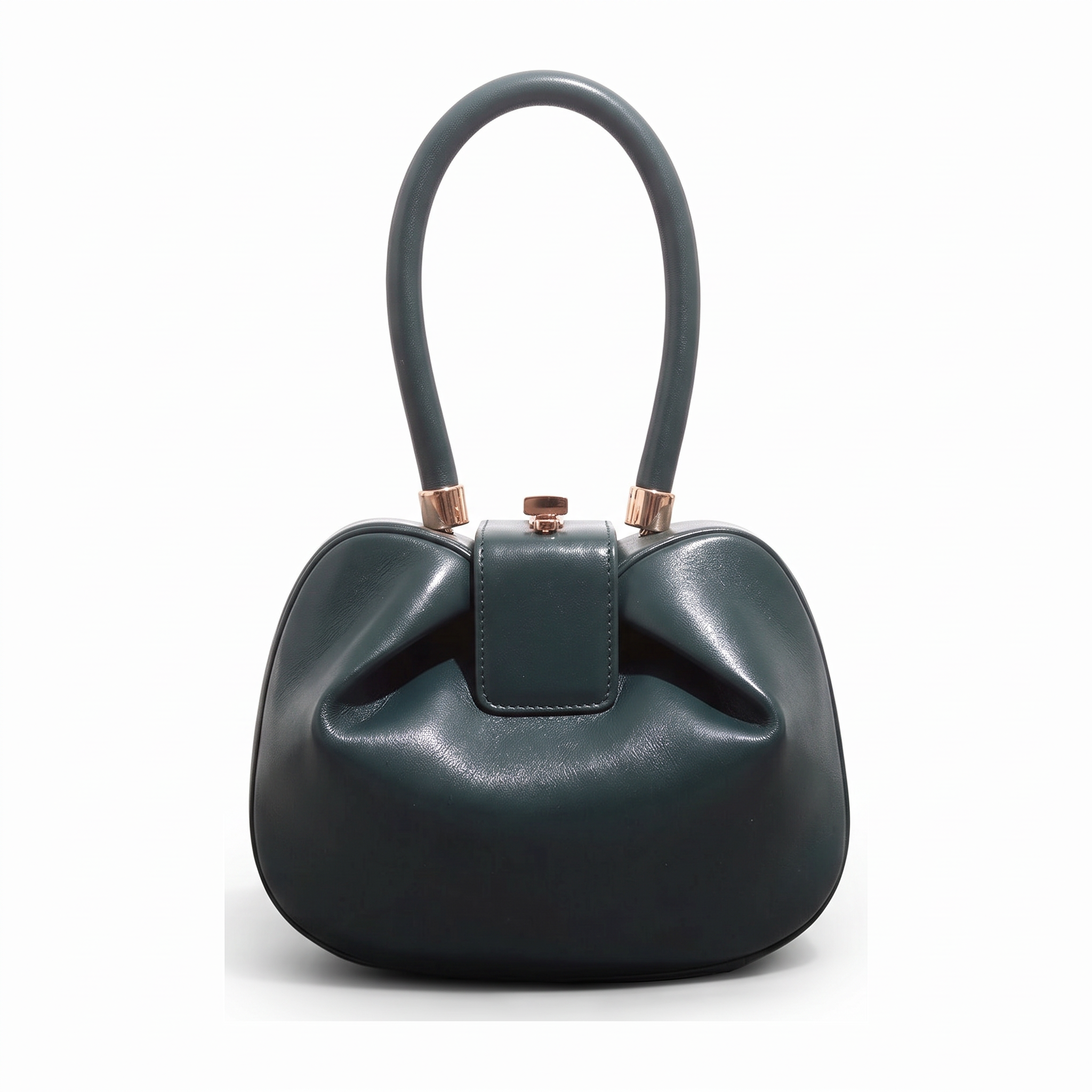 Sac MILAN SPRING sapin en cuir, vue de face