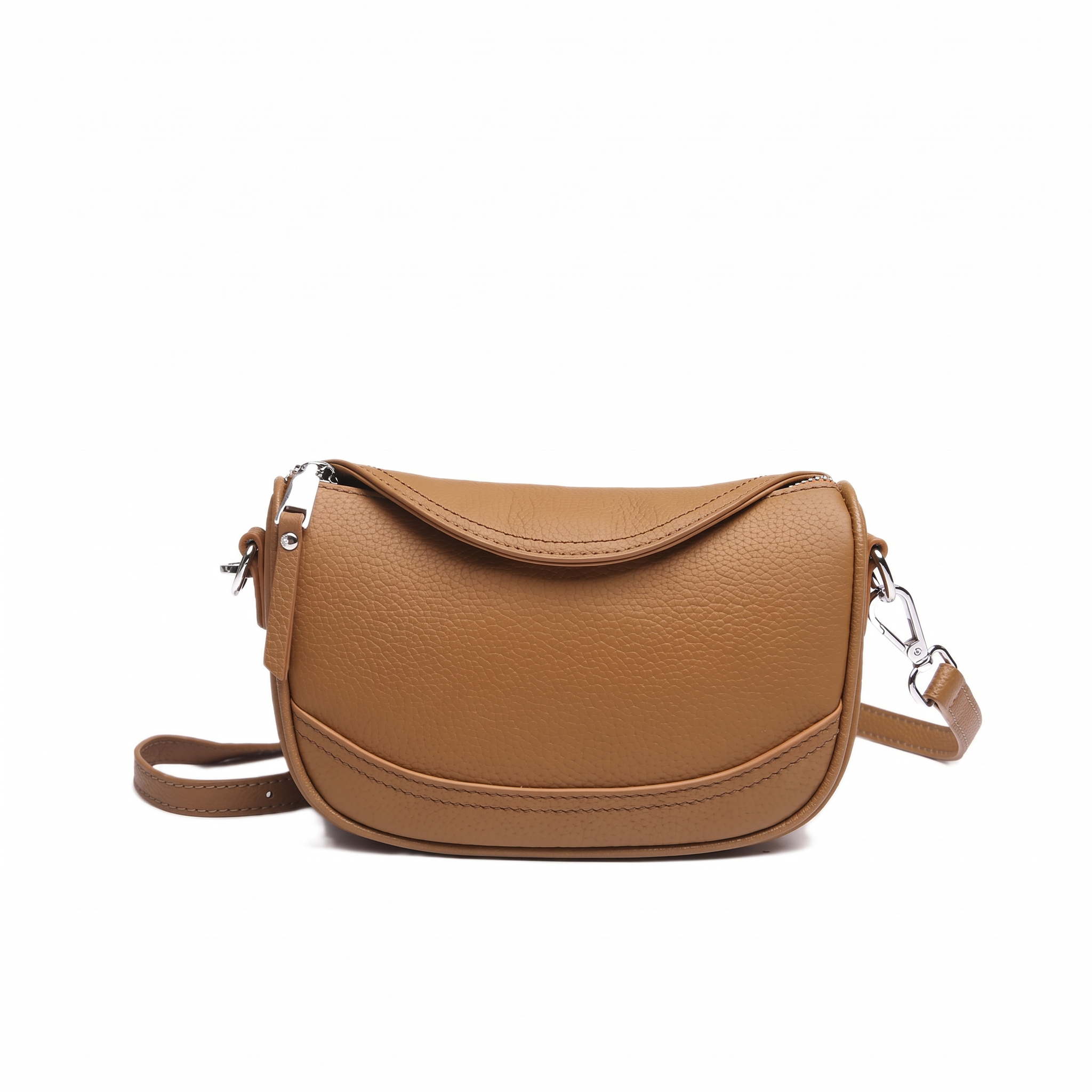 Sac NAYA camel, vue de face