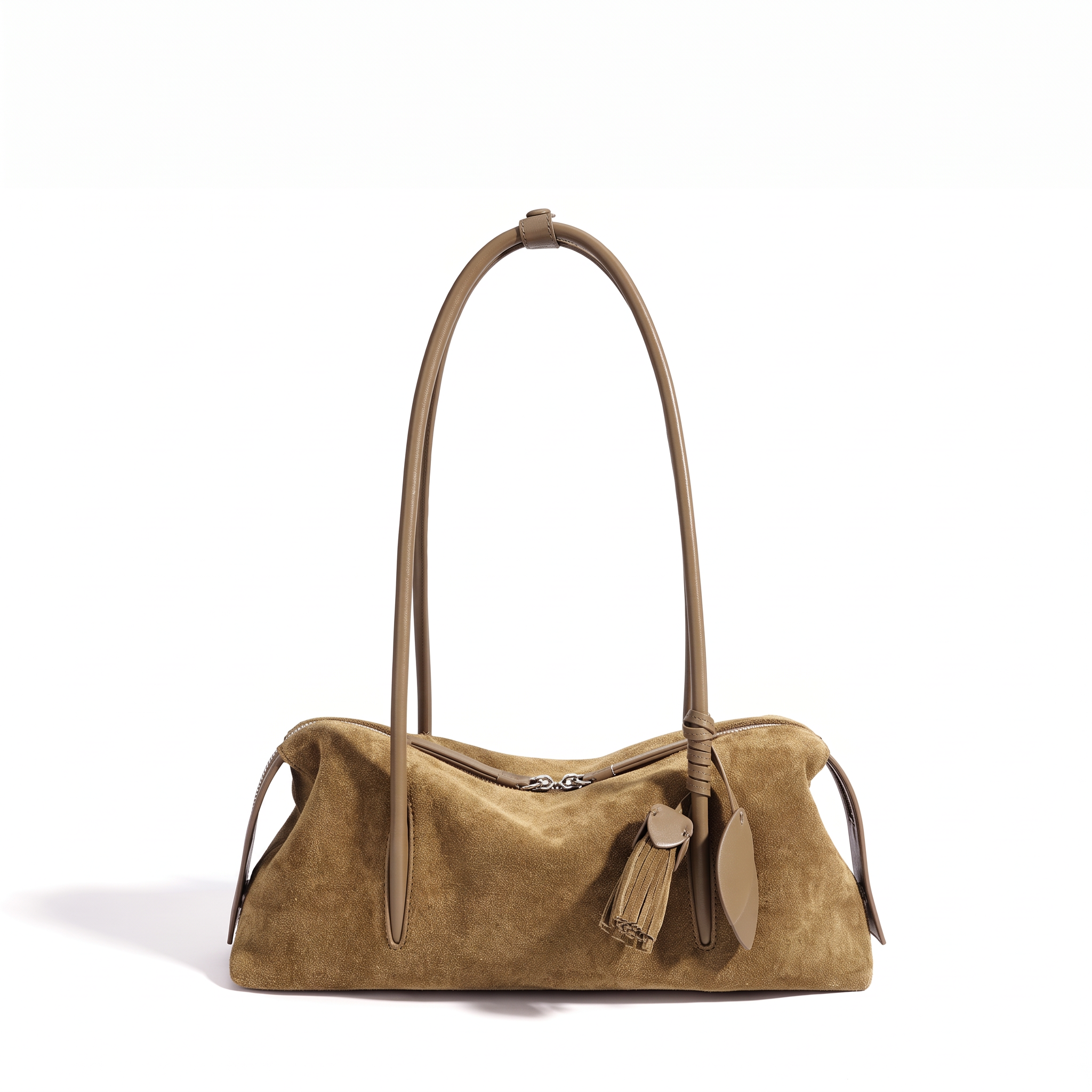 Sac SOLÈNE camel, vue de face