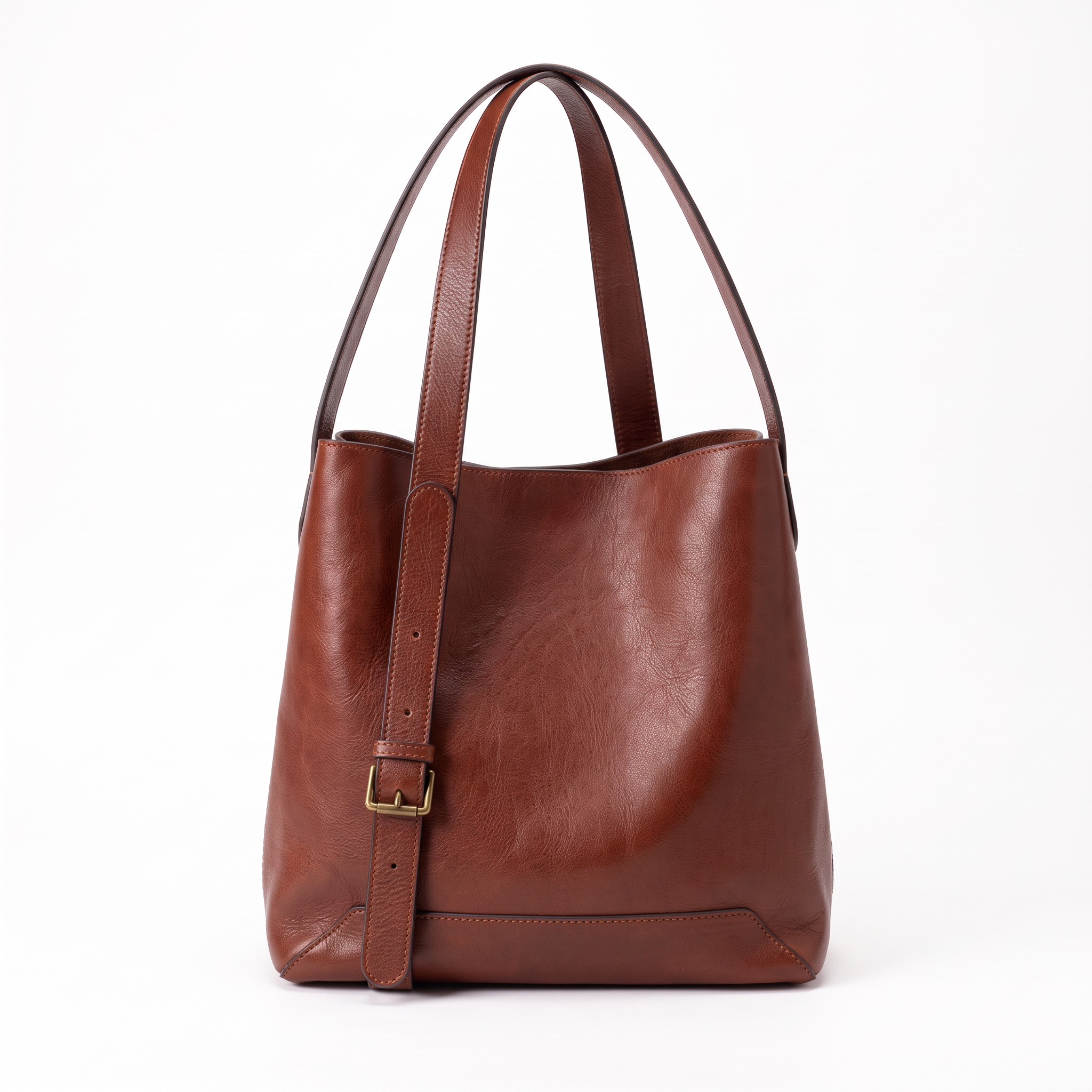 Sac VALERIA marron, vue de face