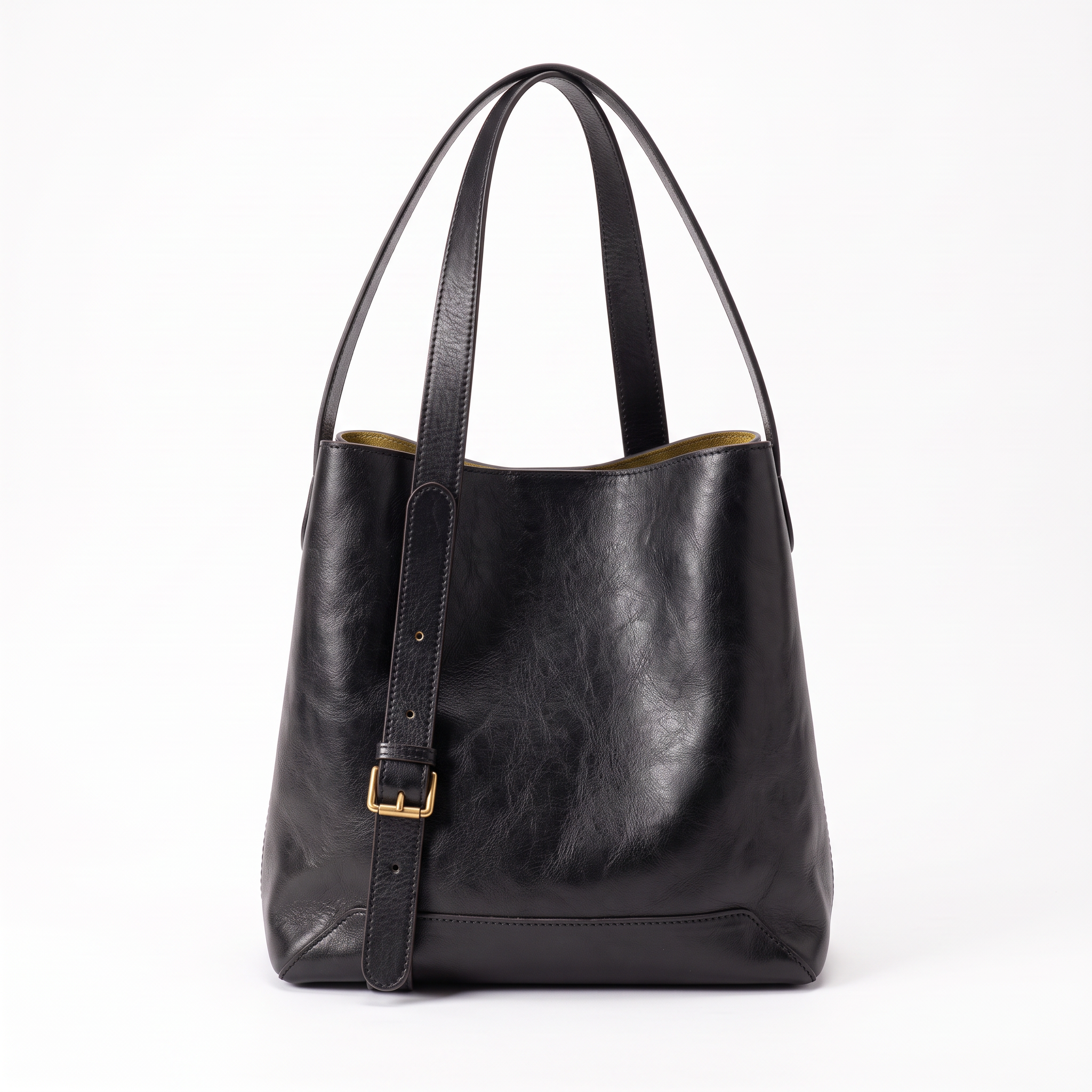 Sac VALERIA noir, vue de face