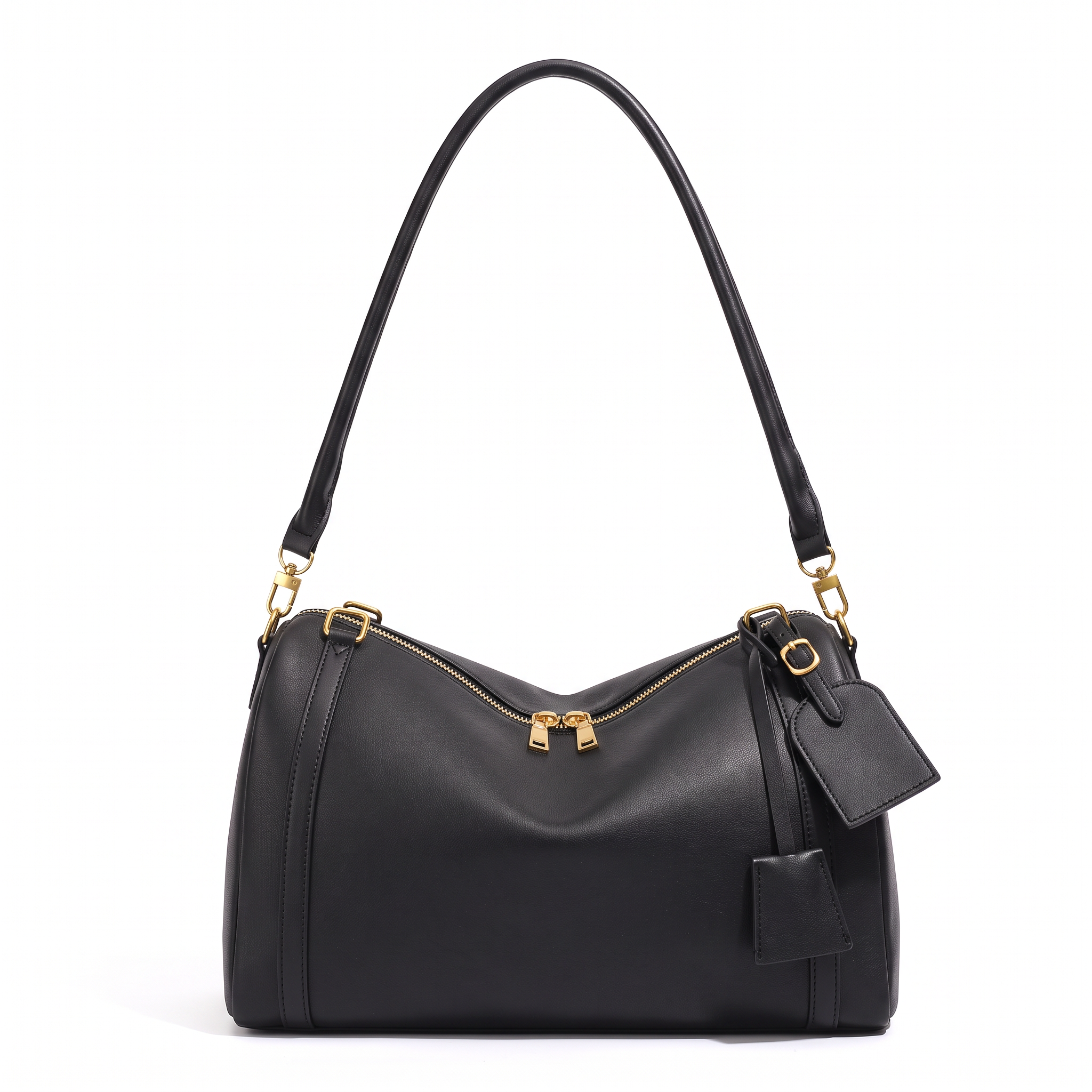 Sac VERA noir, vue de face