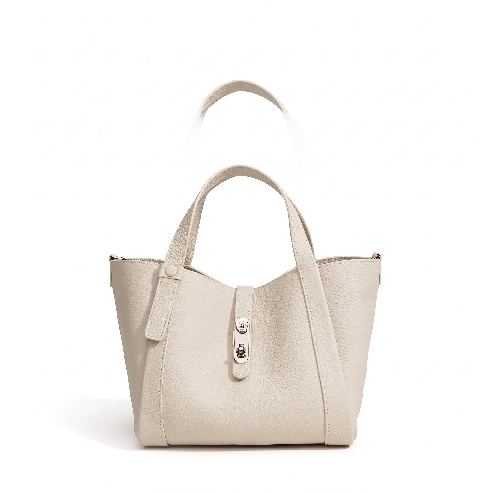 Sac XENIA blanc, vue de face