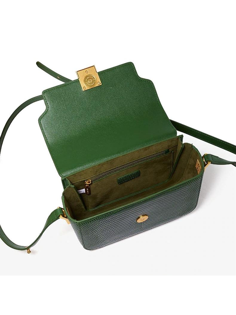Sac AMBRE vert – détail