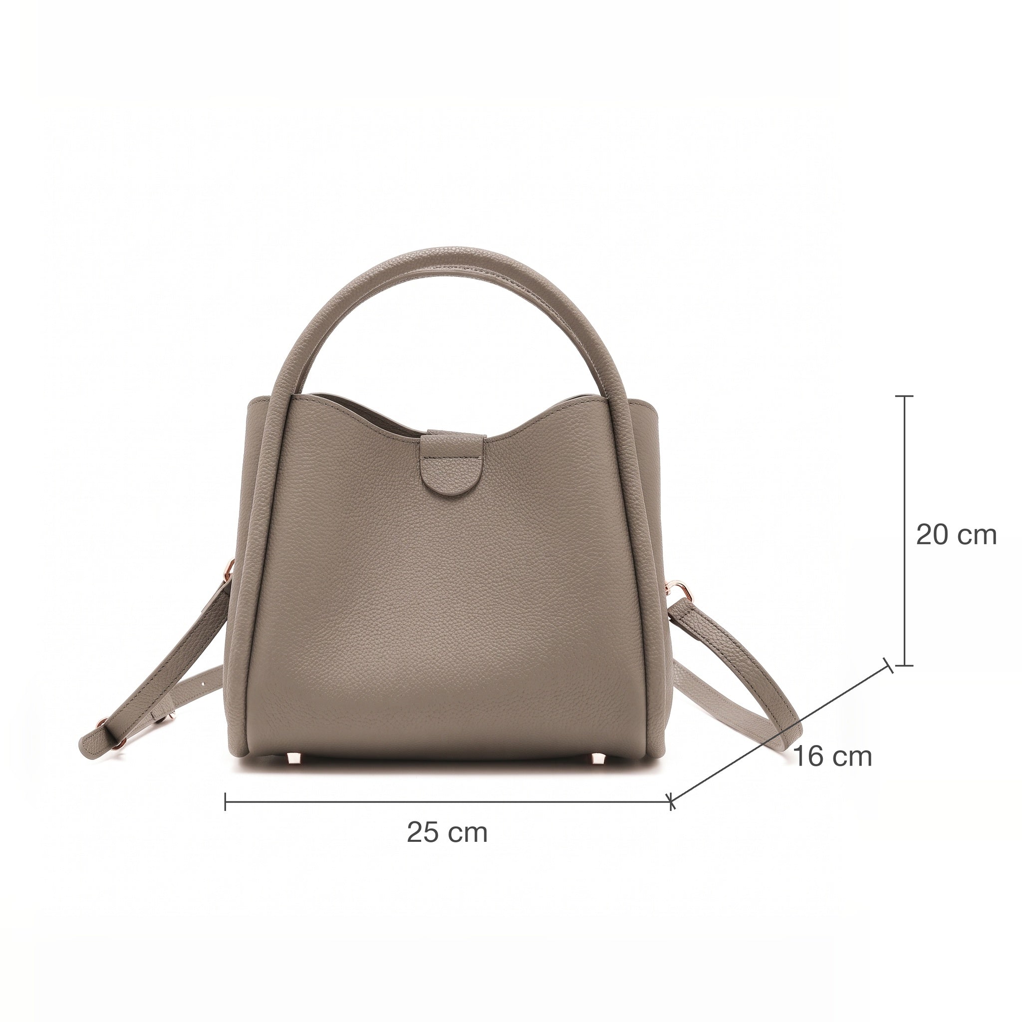 Sac CLARA, dimensions