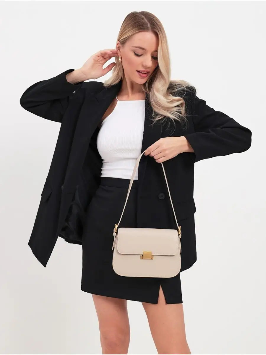 ELENA – Petit sac à anse en cuir (vue 20) – YUMIKA
