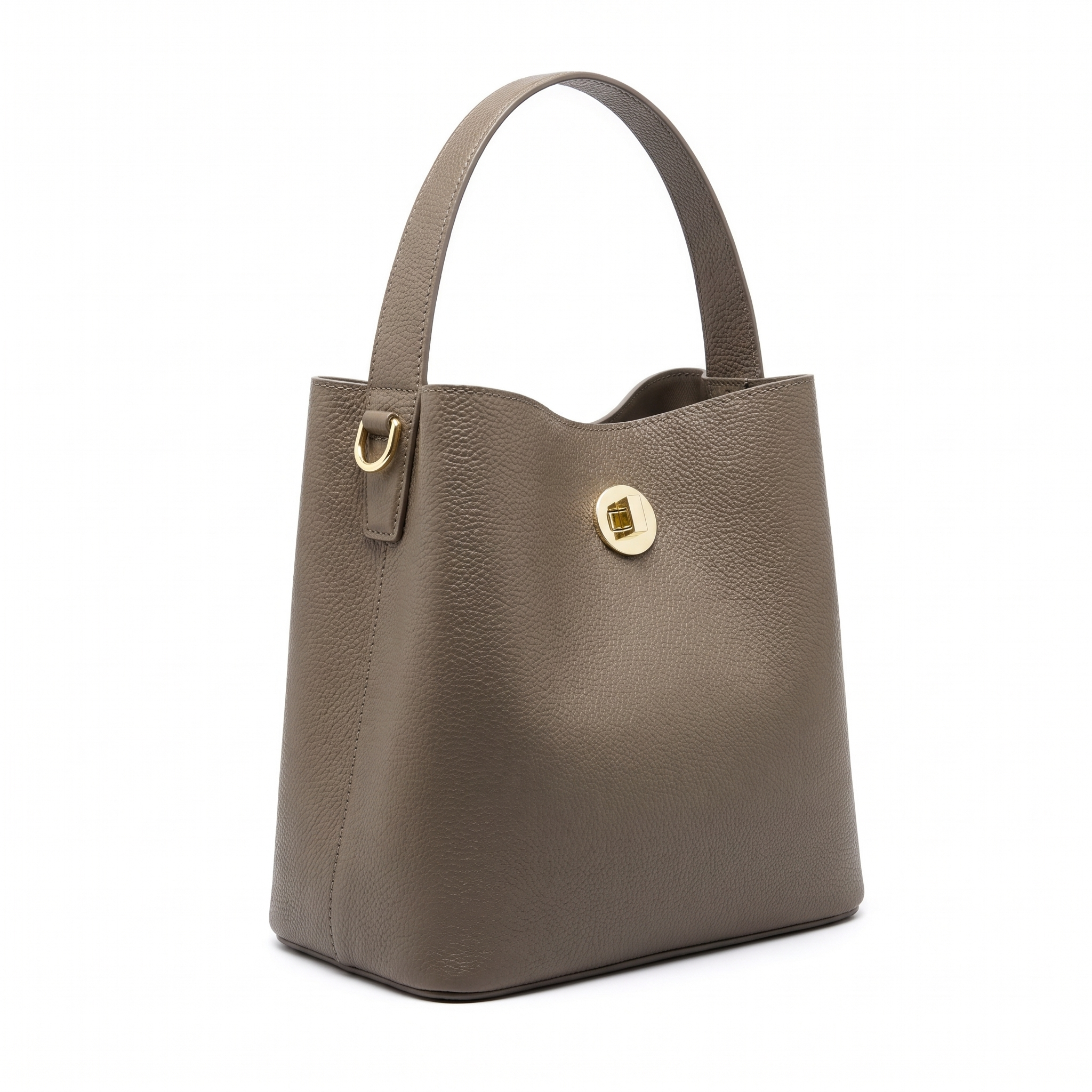 Sac LOON kaki, vue de trois-quarts