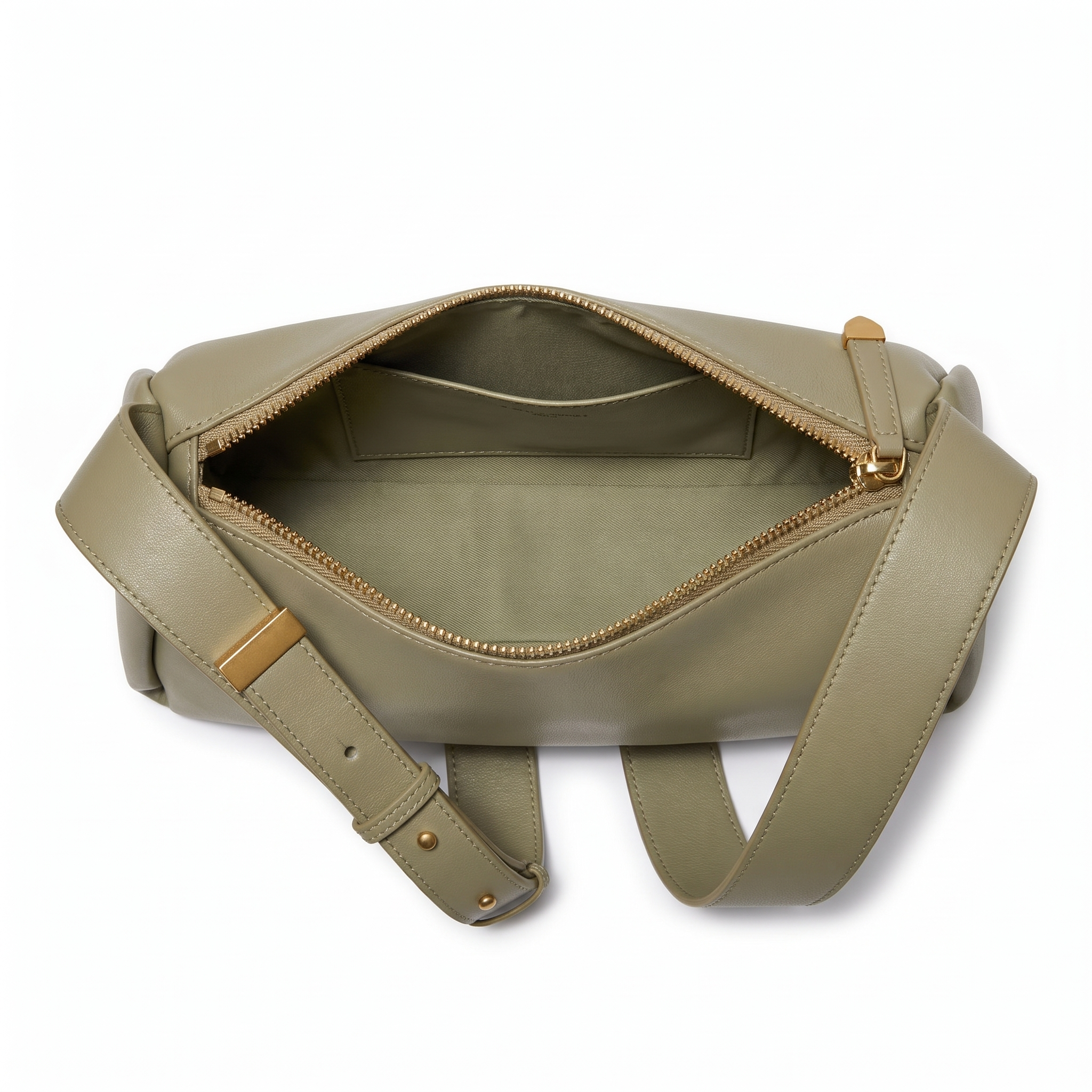 Sac LAYOUN vert, intérieur