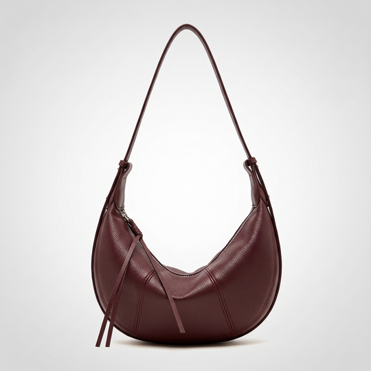 Sac CHLOE bordeaux, vue de face