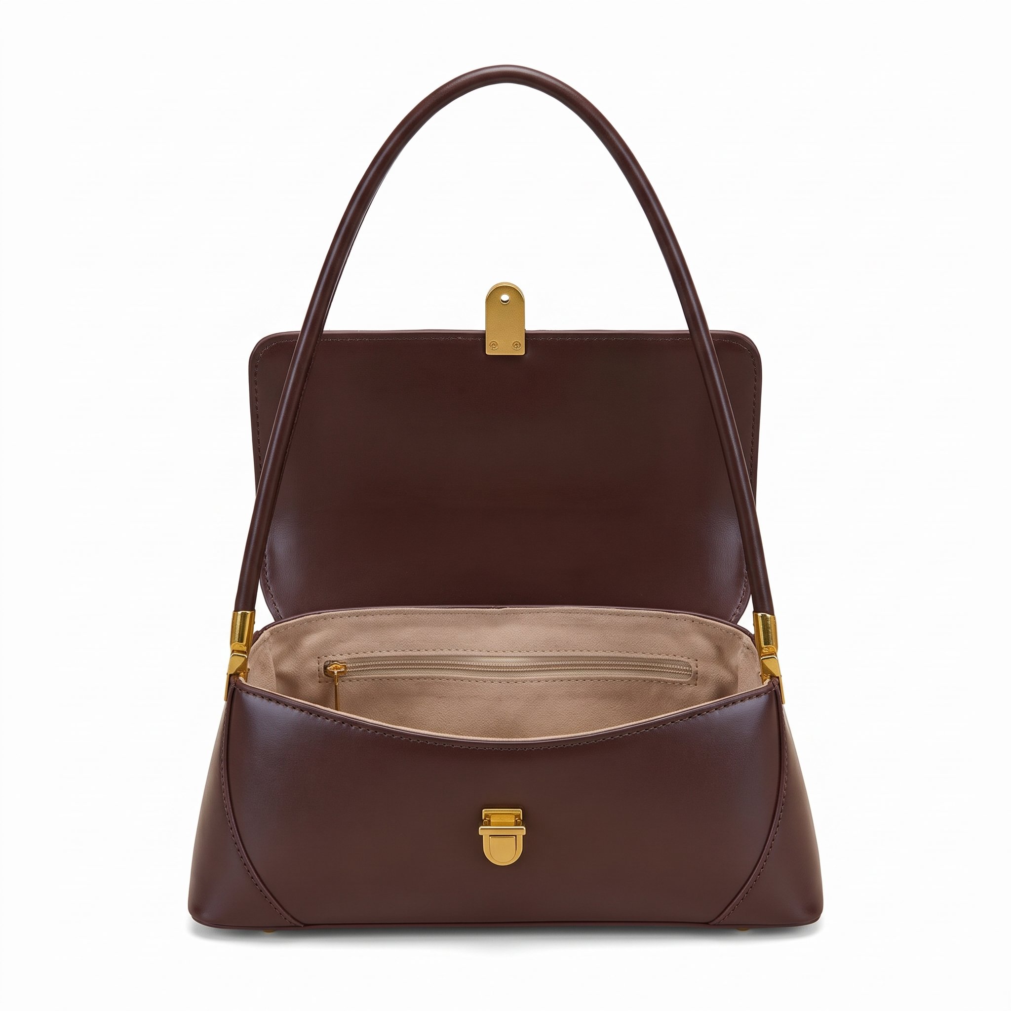 Sac SOFIA marron, intérieur