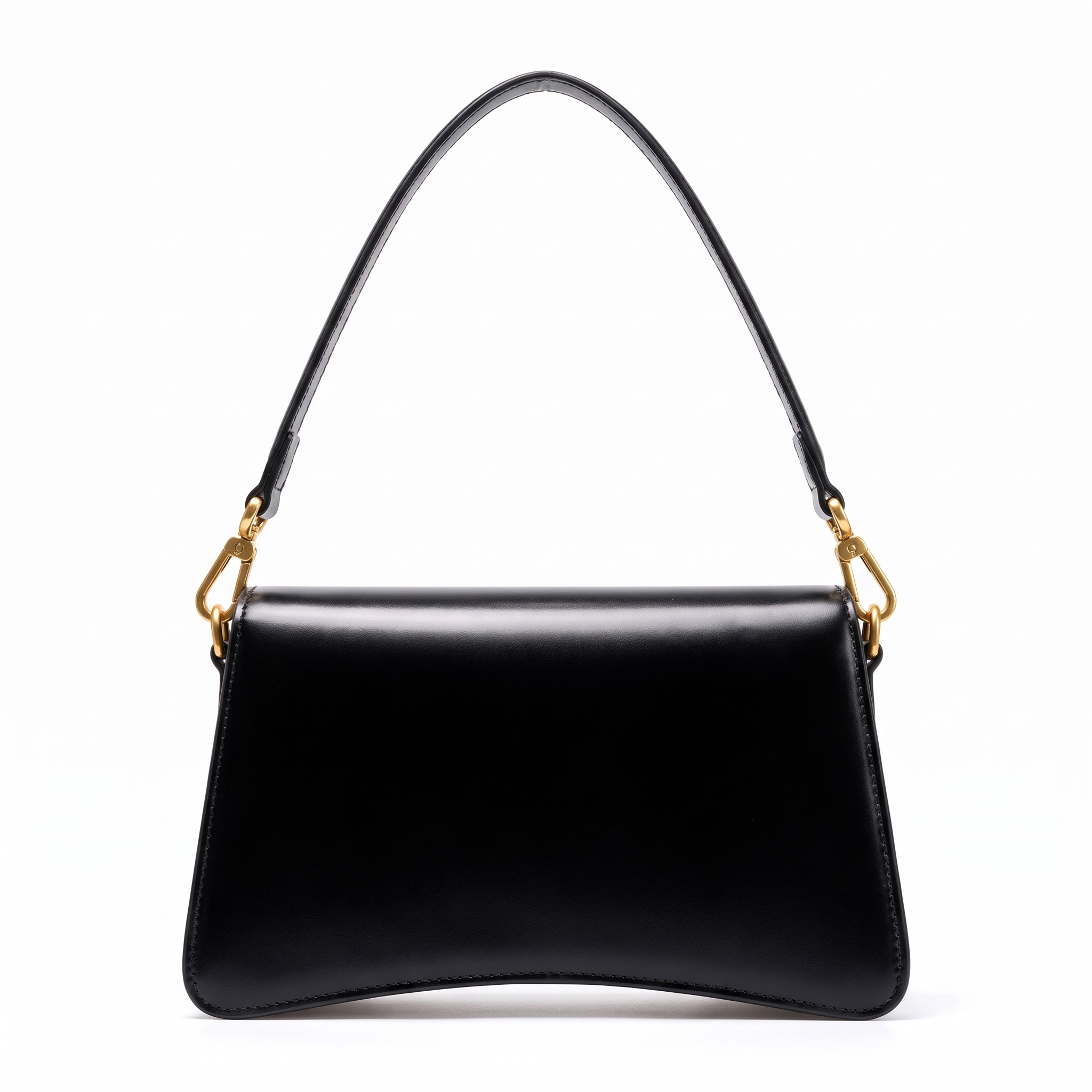 Sac LADYS noir, vue de dos