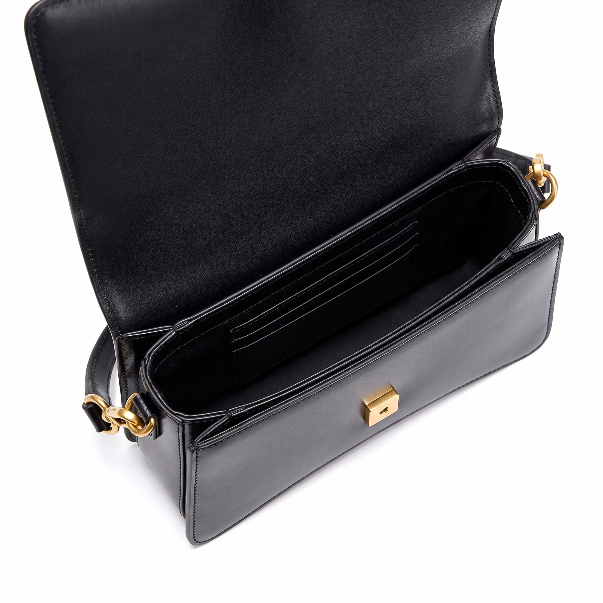 Sac LADYS noir, intérieur