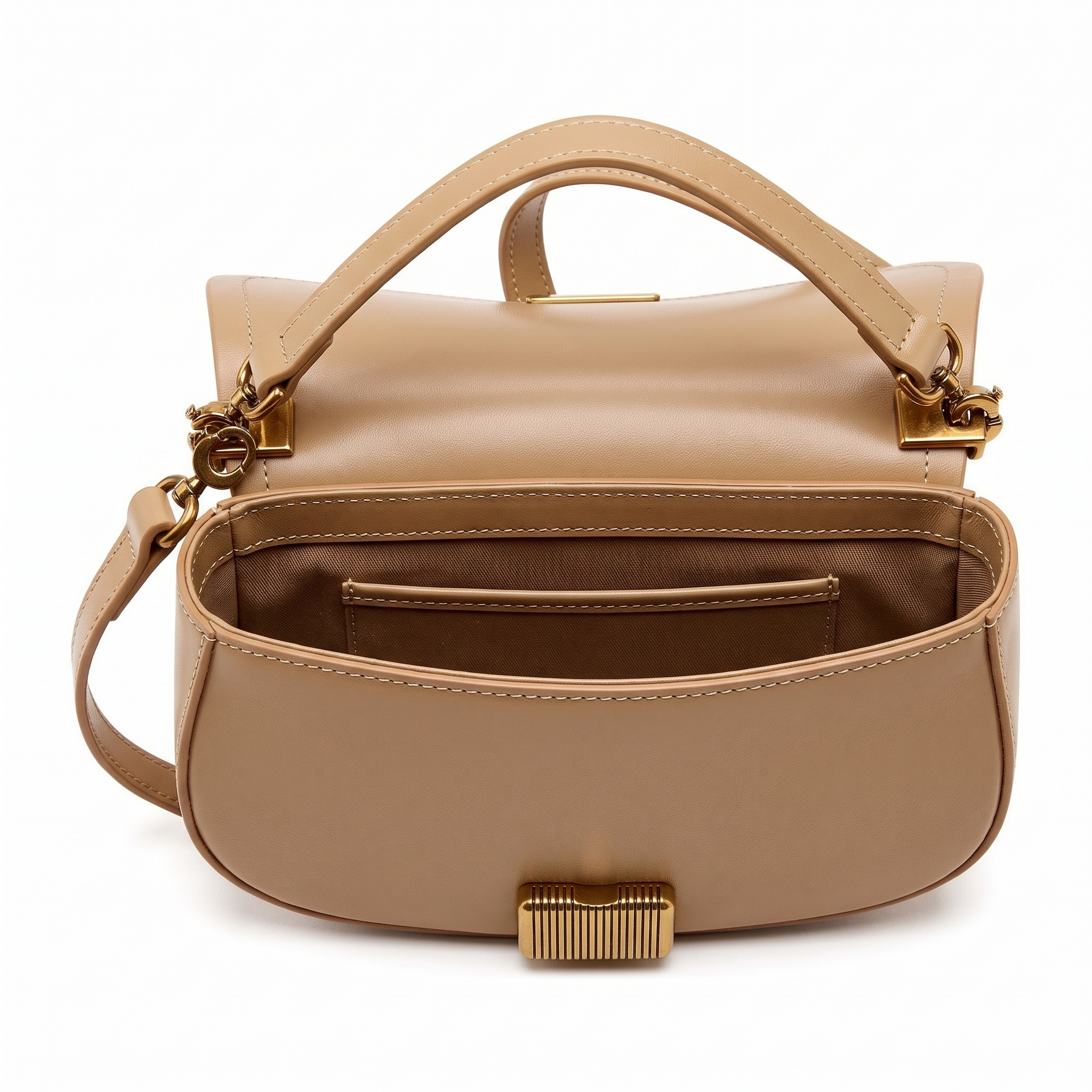 Sac YARA beige, intérieur