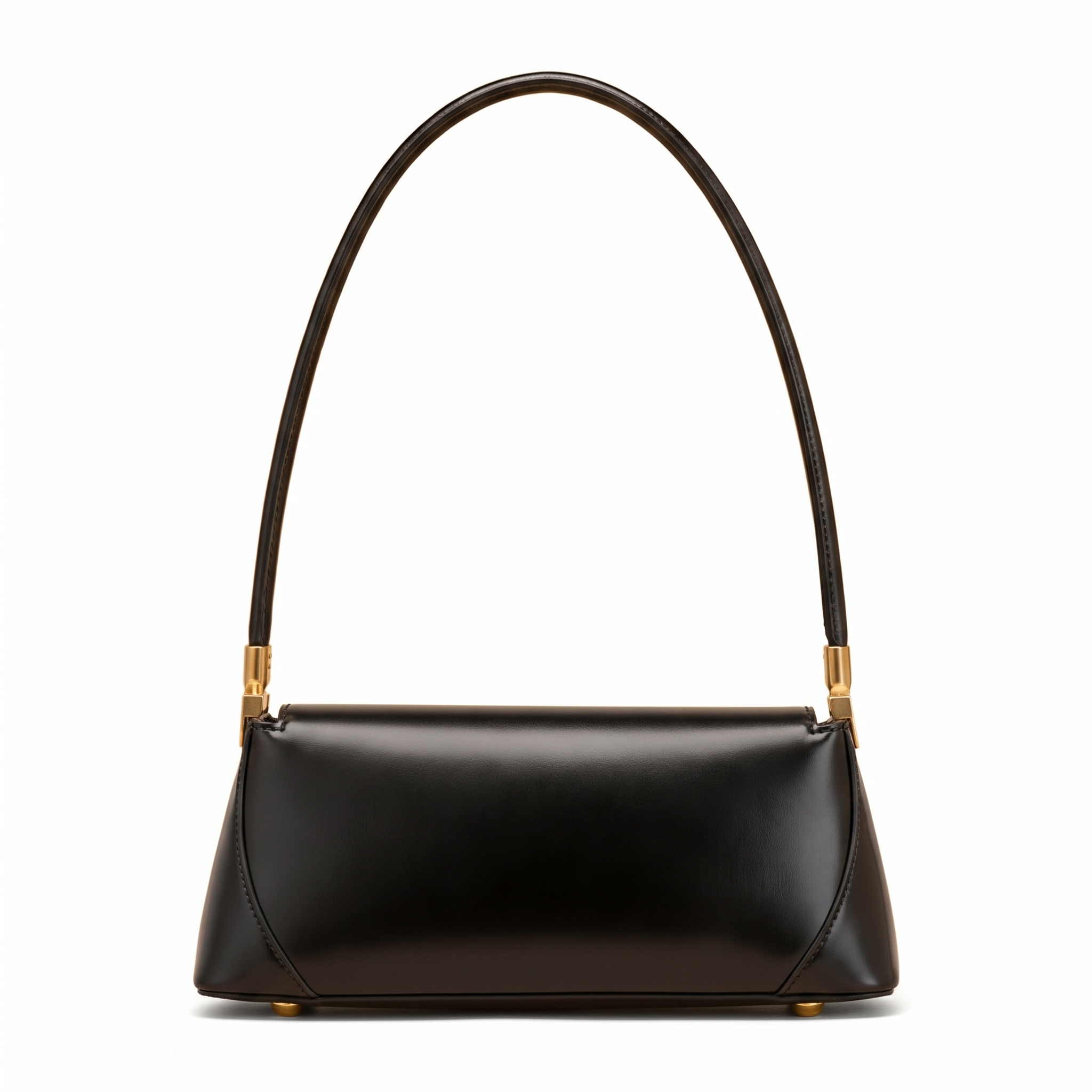 Sac AGATHE noir, vue de dos
