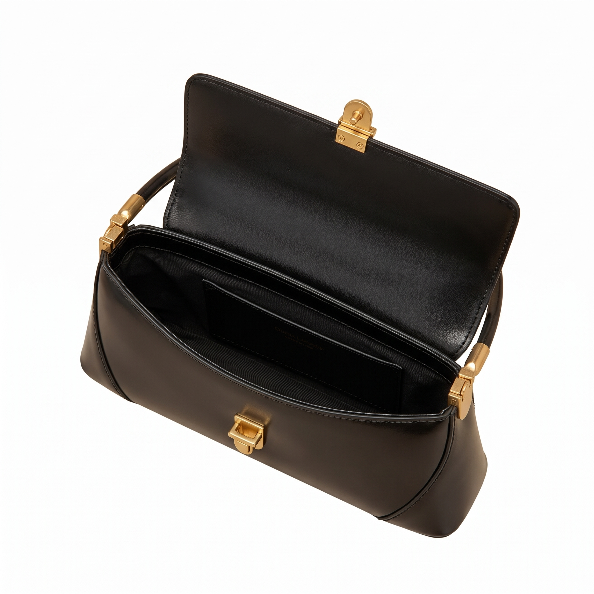 Sac AGATHE noir, intérieur