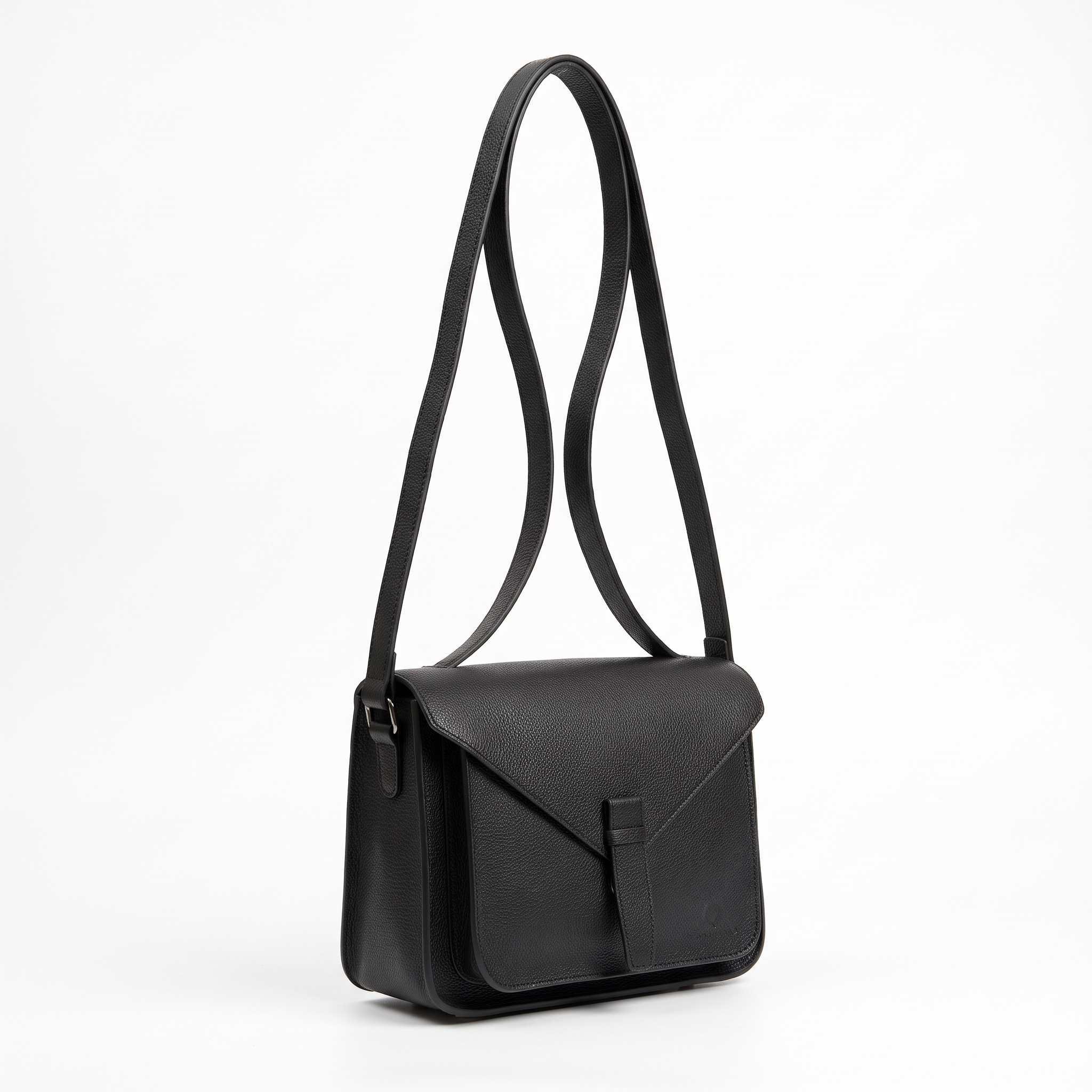 Sac BEYA noir, vue de trois-quarts