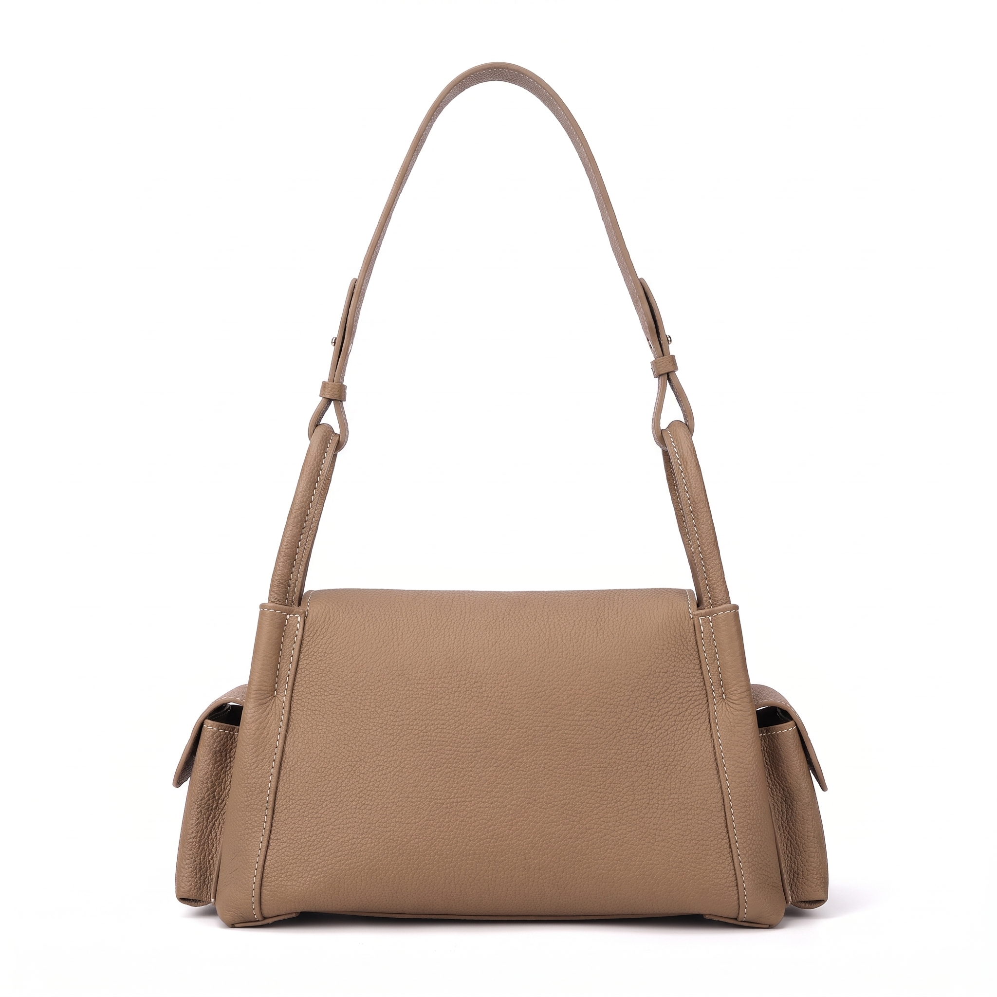 Sac CAMILLE kaki, vue de dos