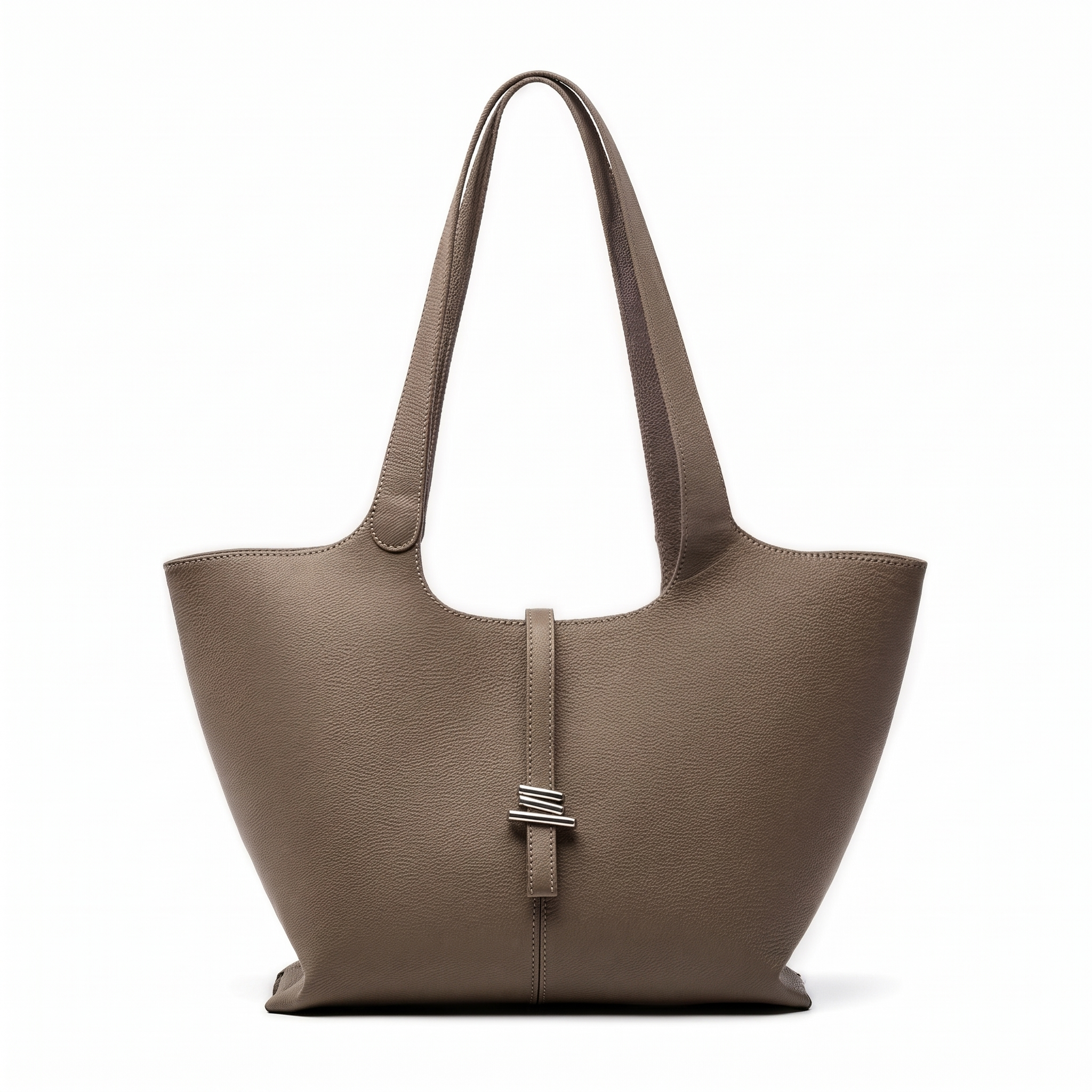 Sac CELESTE gris, vue de face
