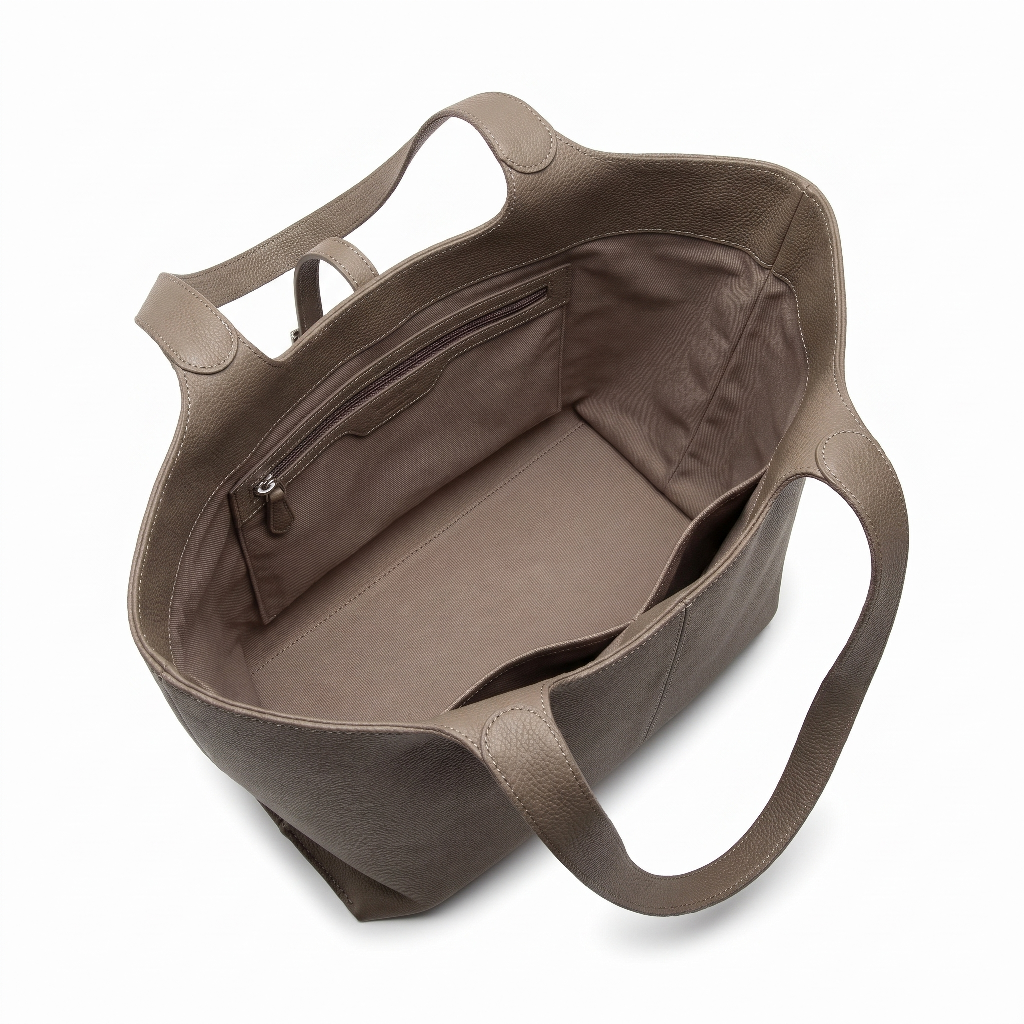 Sac CELESTE gris, intérieur