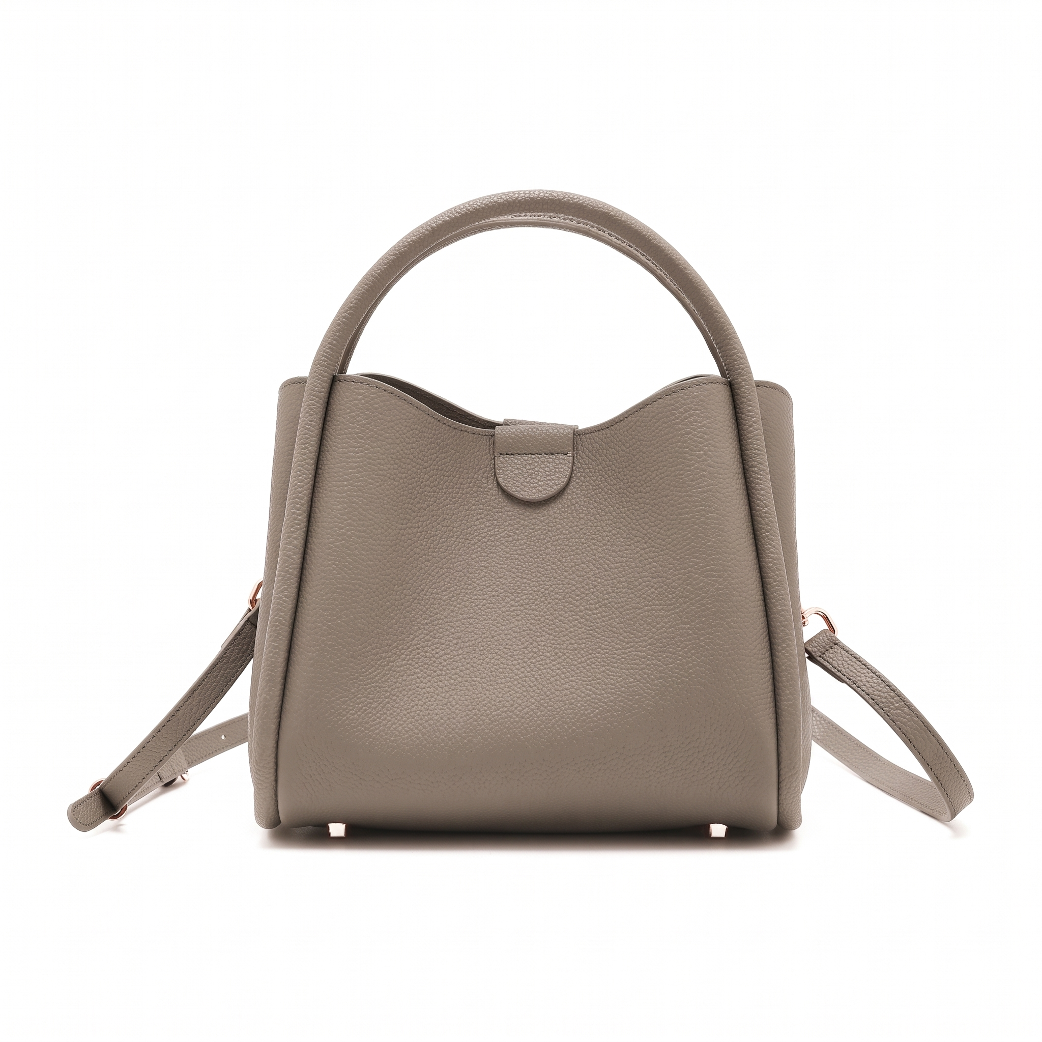 Sac CLARA gris, vue de face