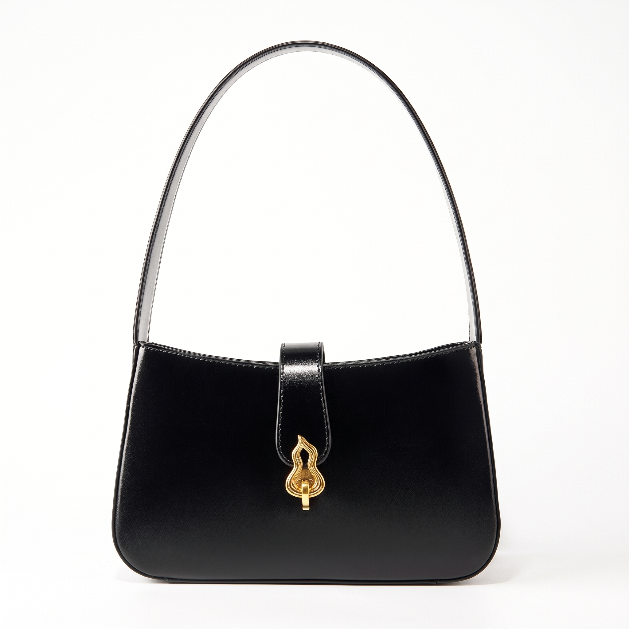 Sac FLAME noir, vue de face