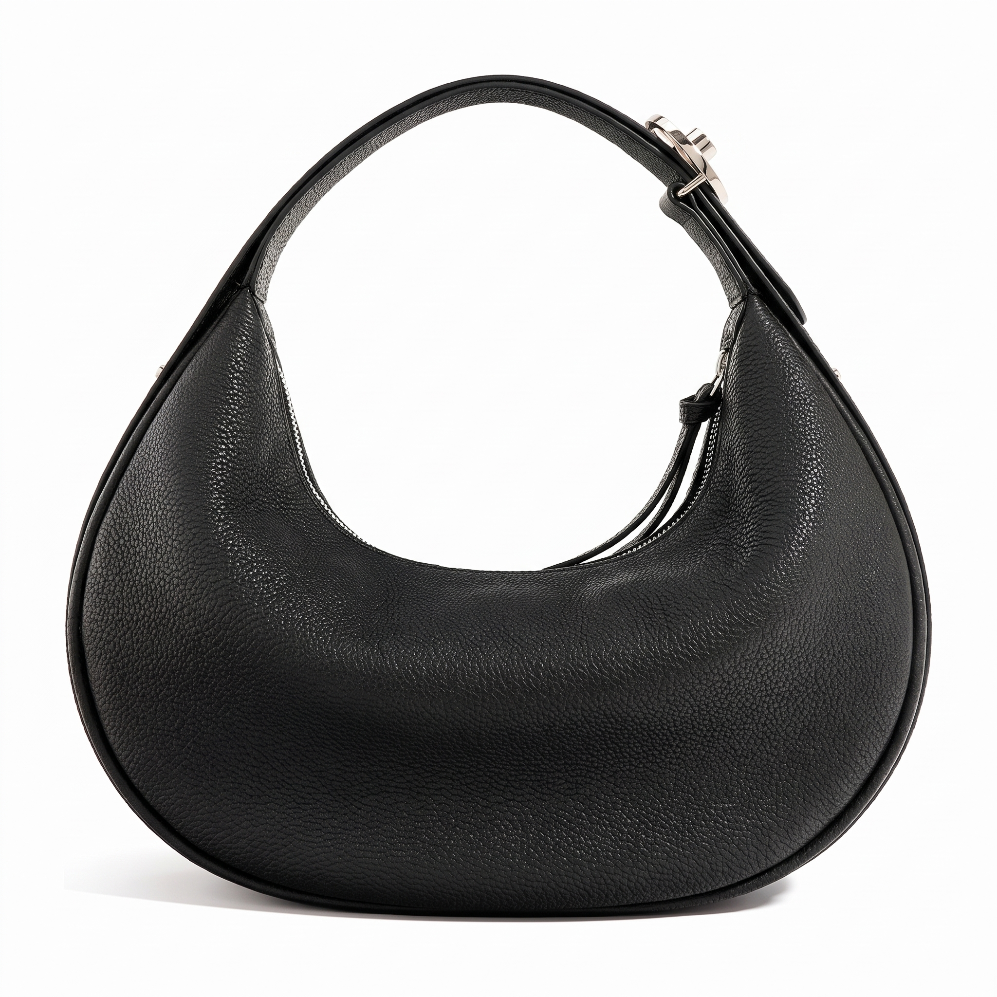 Sac HALFMOON noir, vue de dos