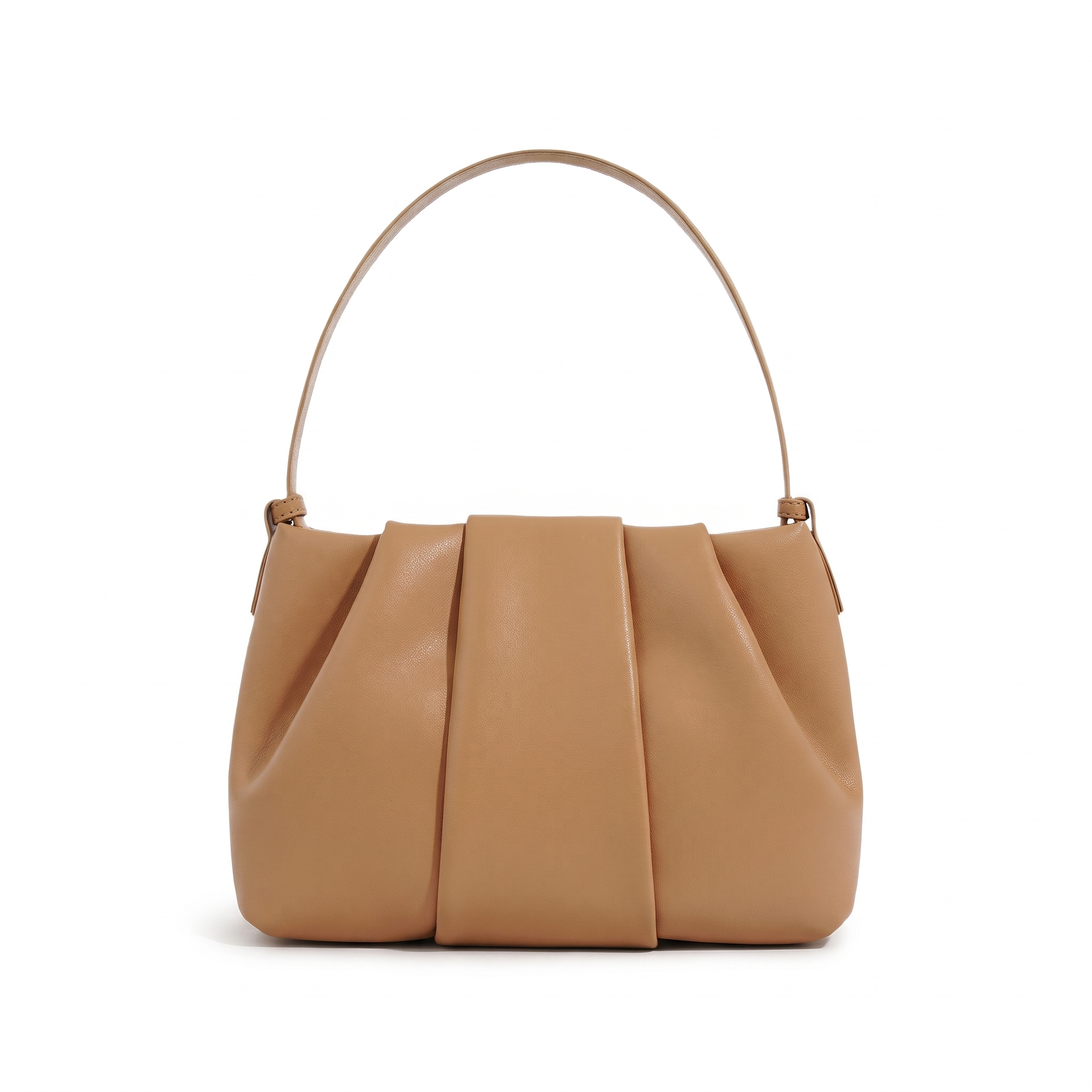 Sac JADE marron, vue de face