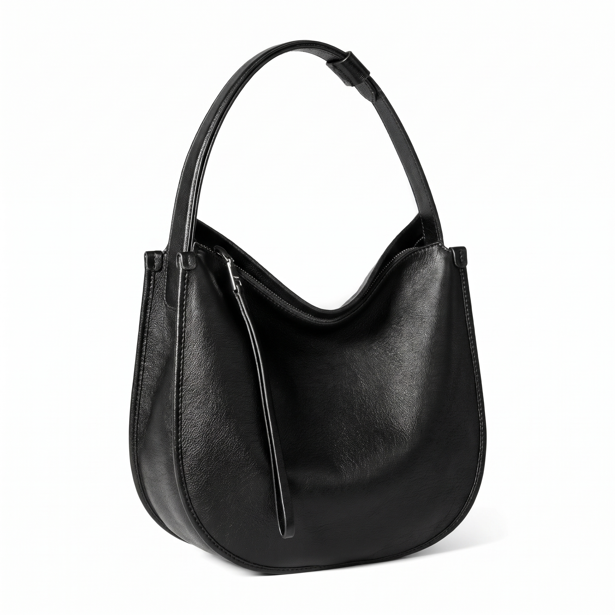 Sac JANY noir, vue de trois-quarts