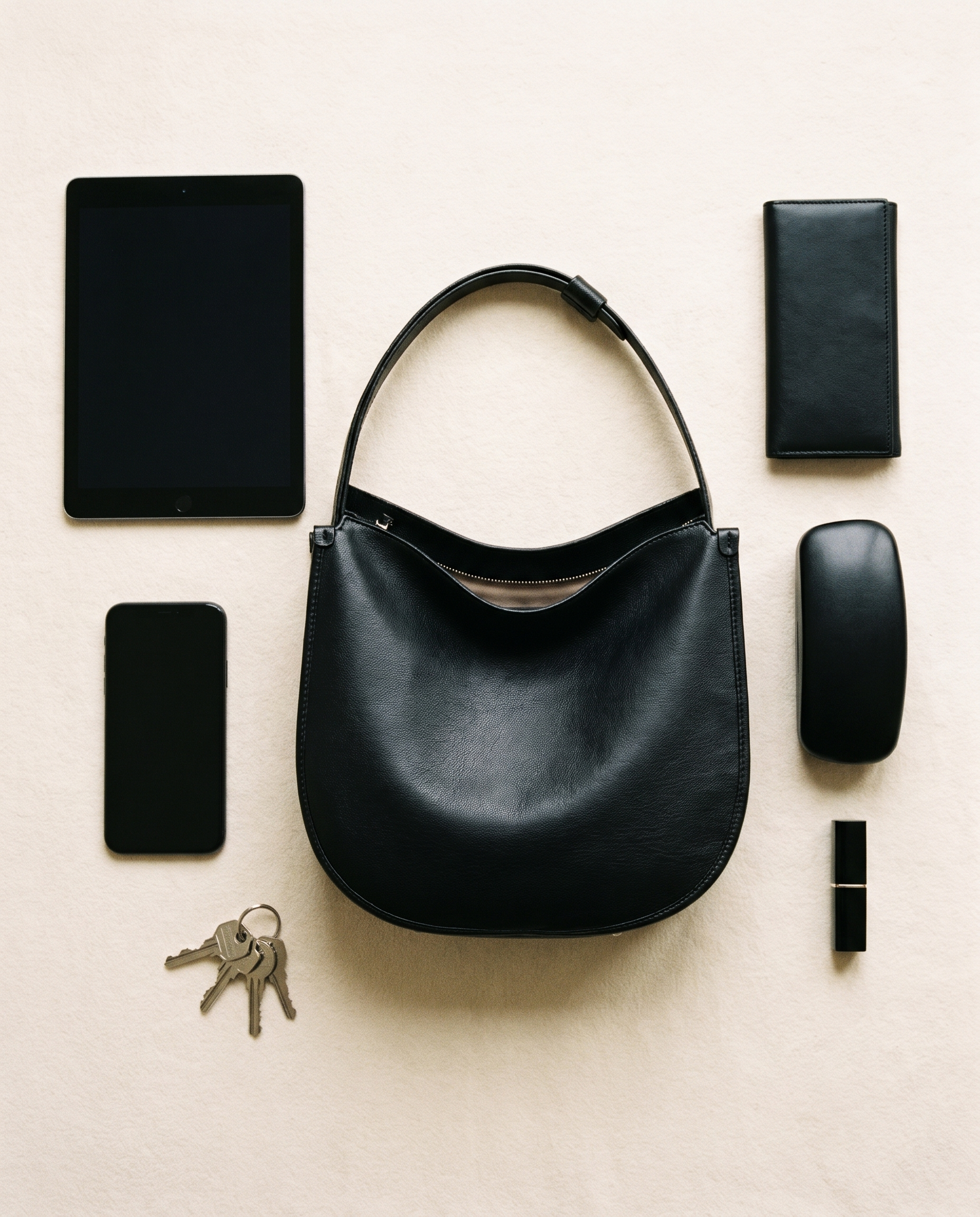 Sac JANY noir, ce que le sac peut contenir