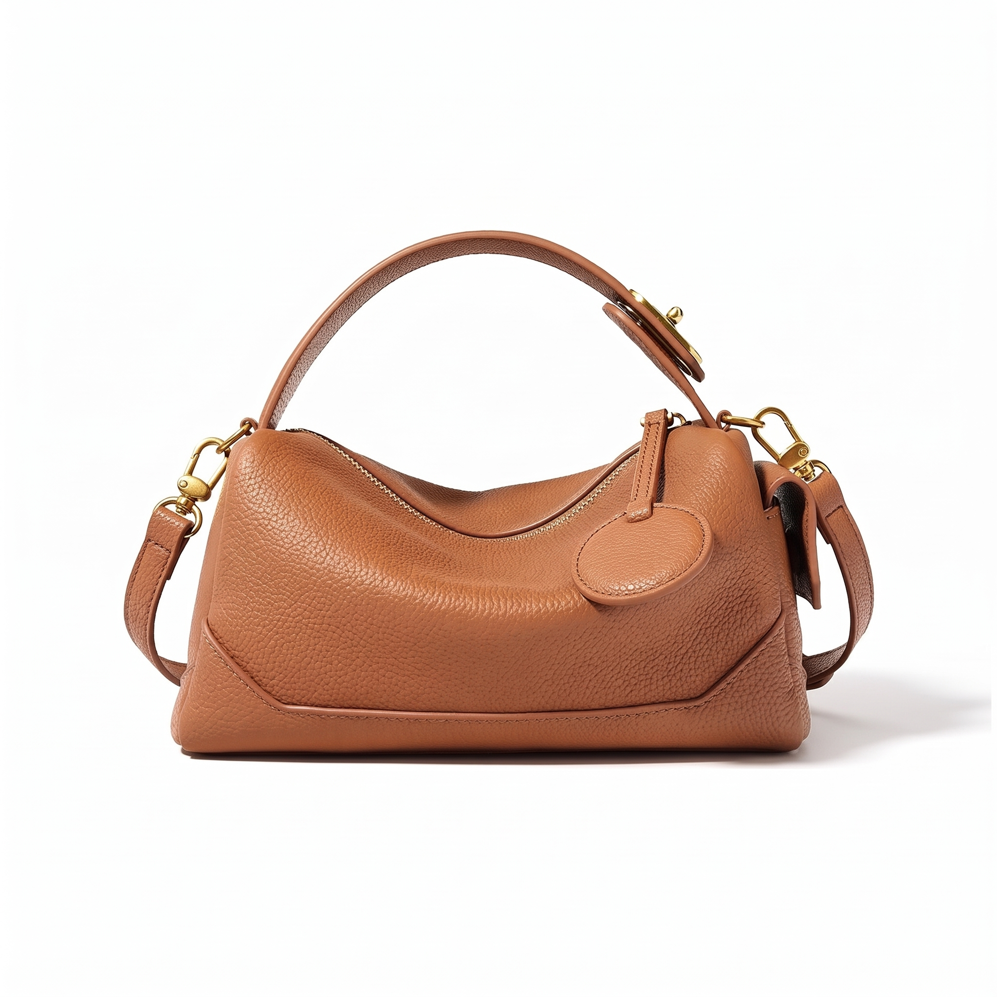 Sac LISA camel, vue de face