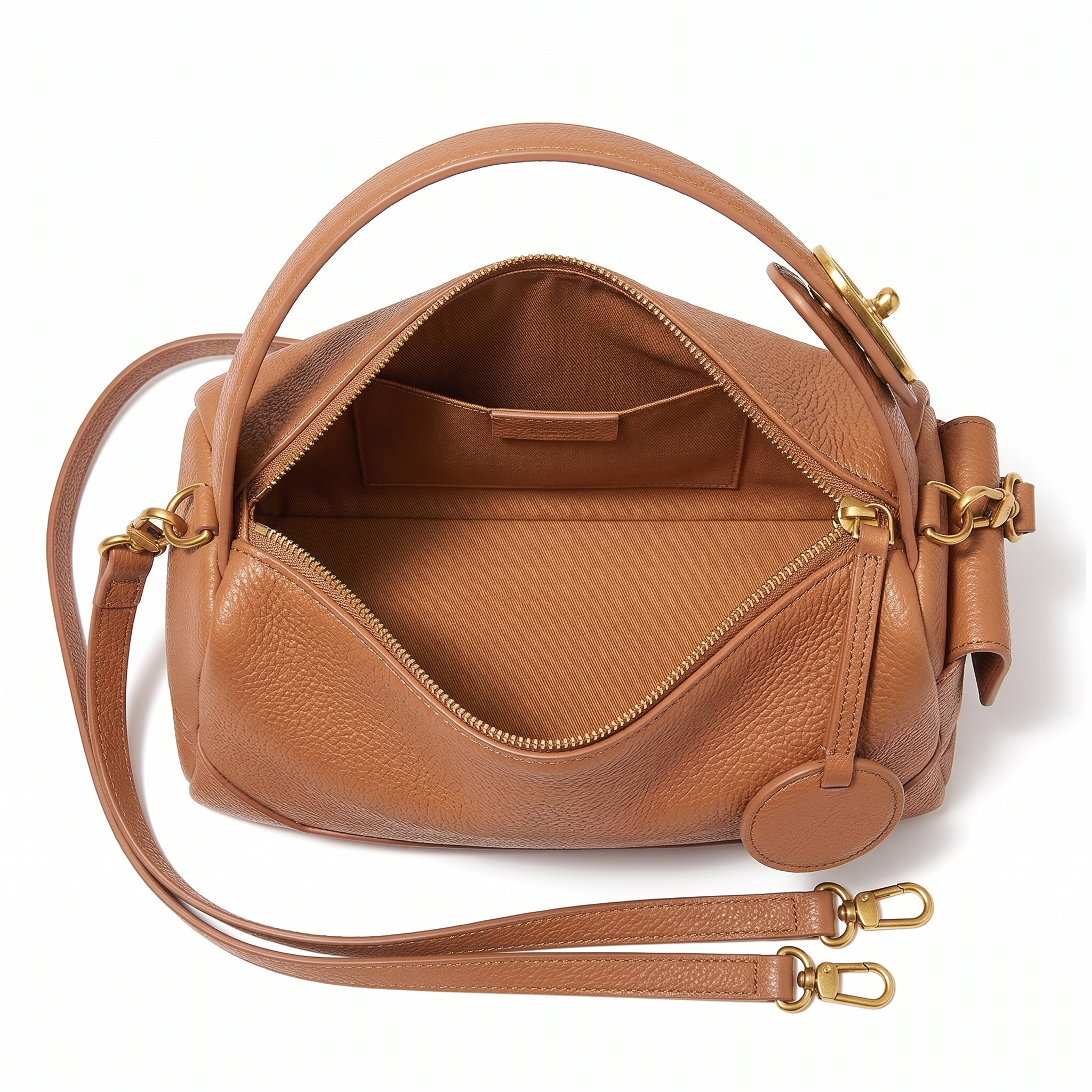 Sac LISA camel, intérieur