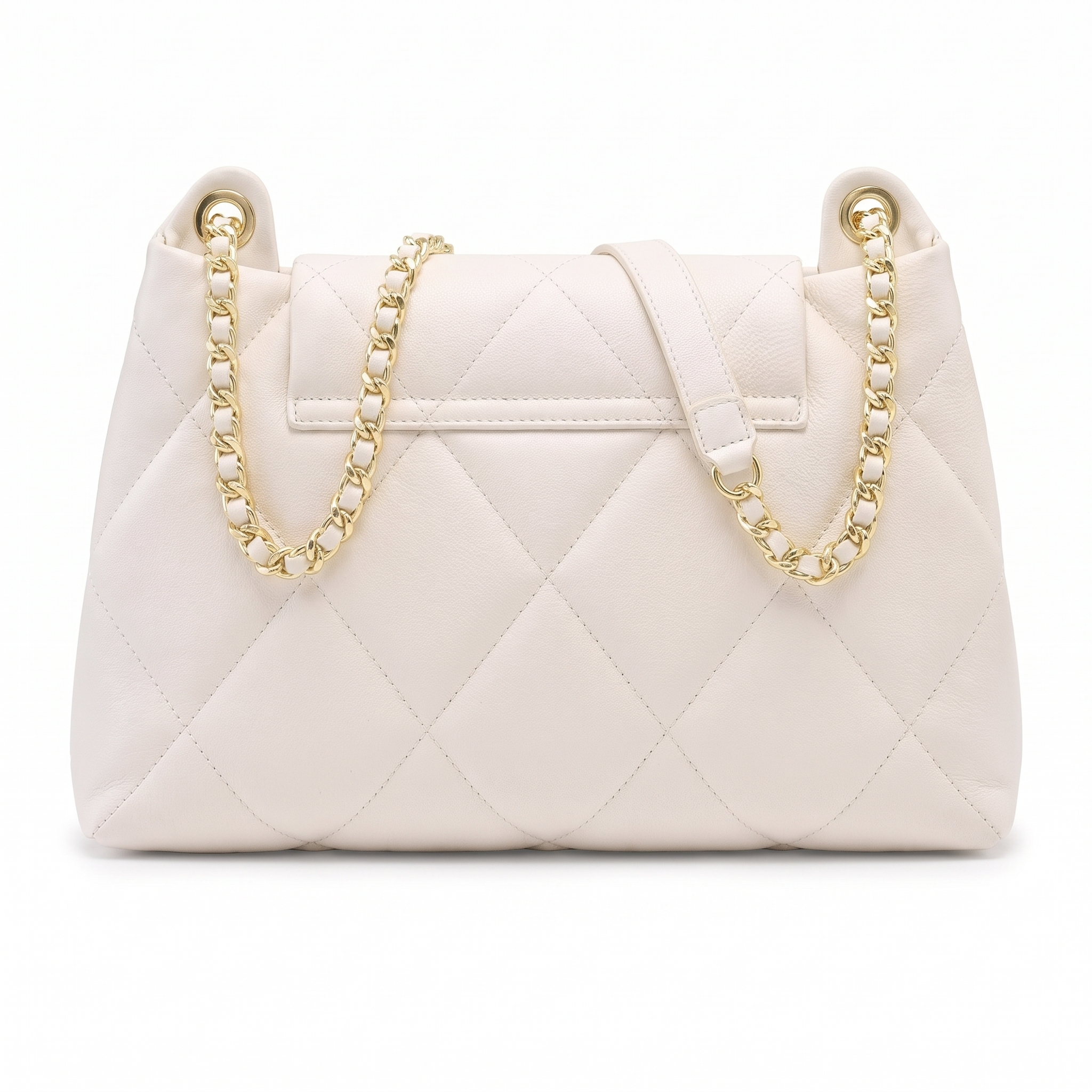 Sac LIVIA beige, vue de dos