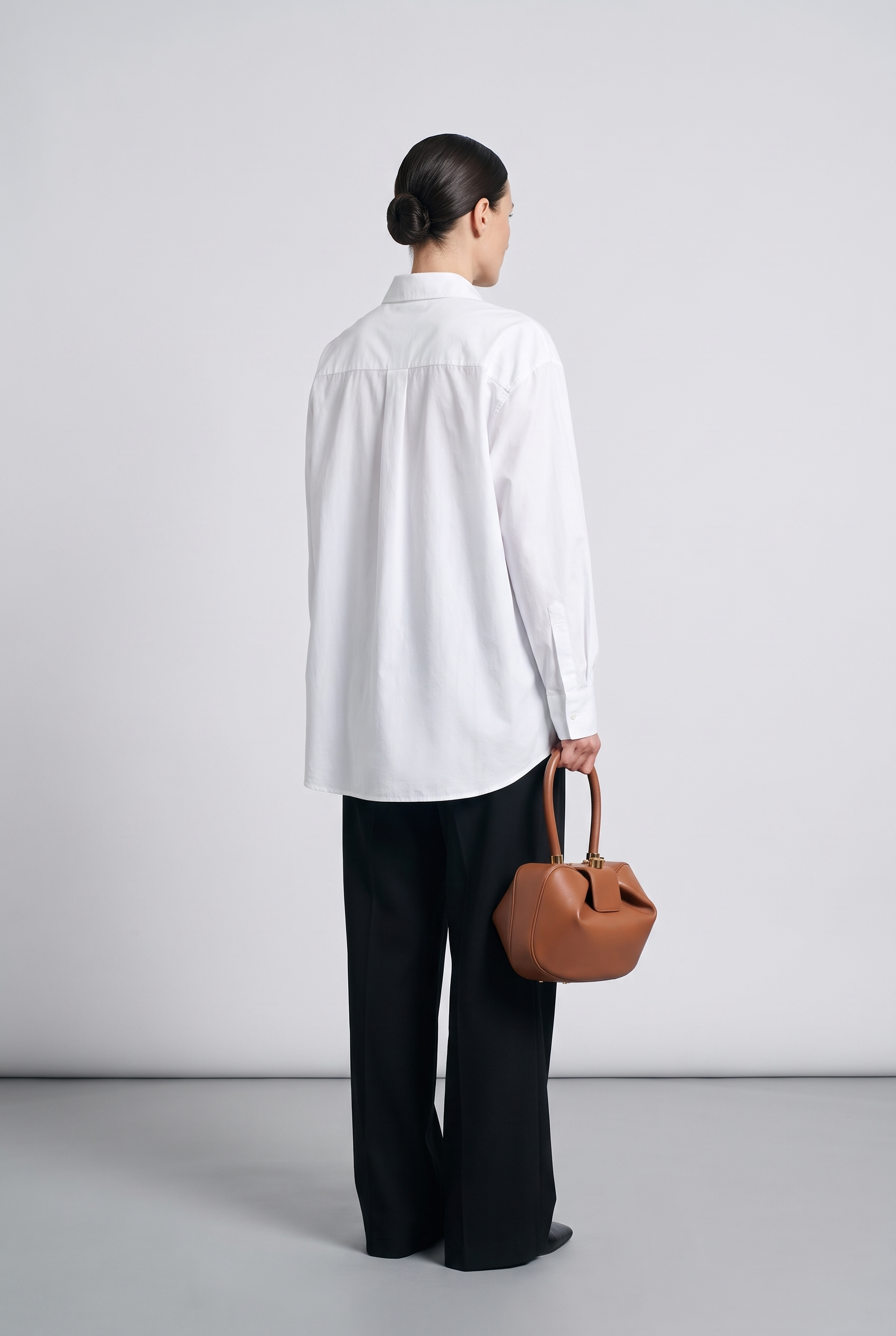 Sac MILAN-SPRING camel, porté, de dos