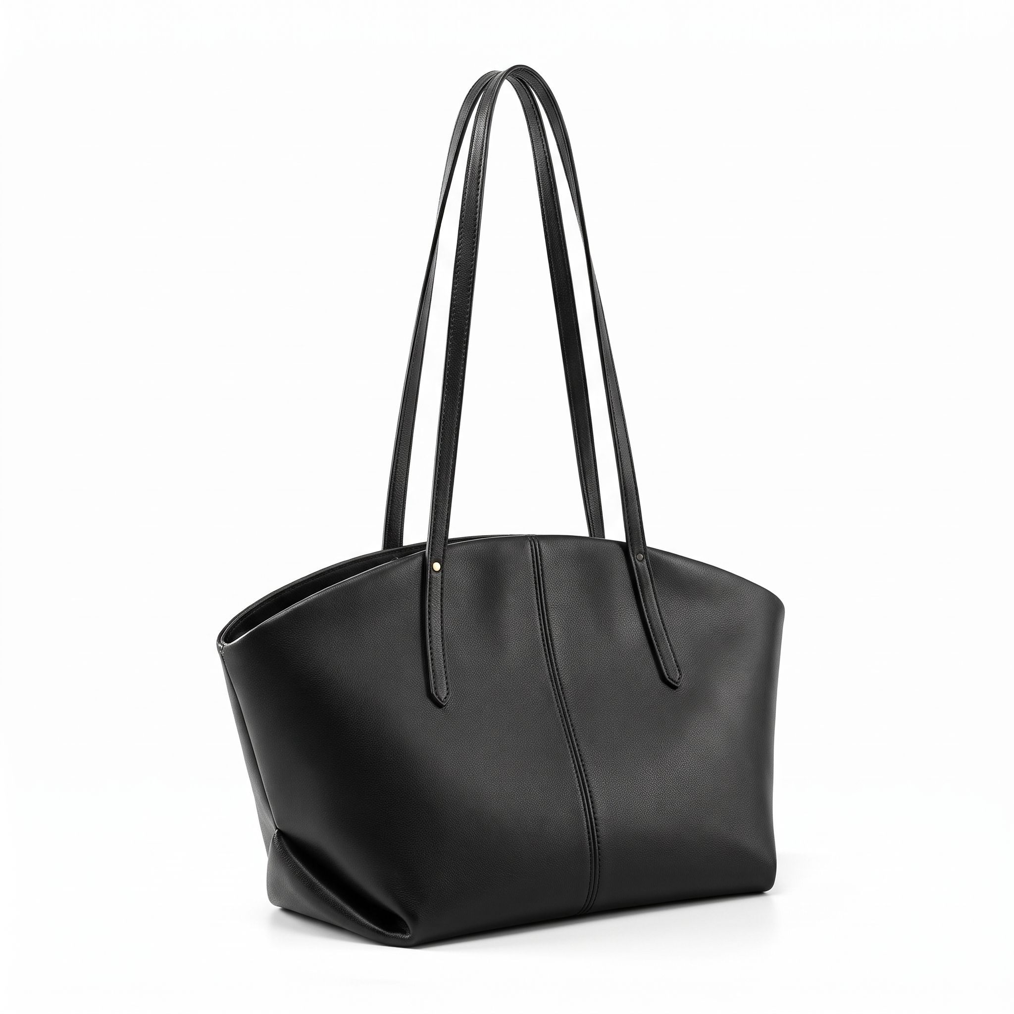 Sac MILLER noir, vue de trois-quarts