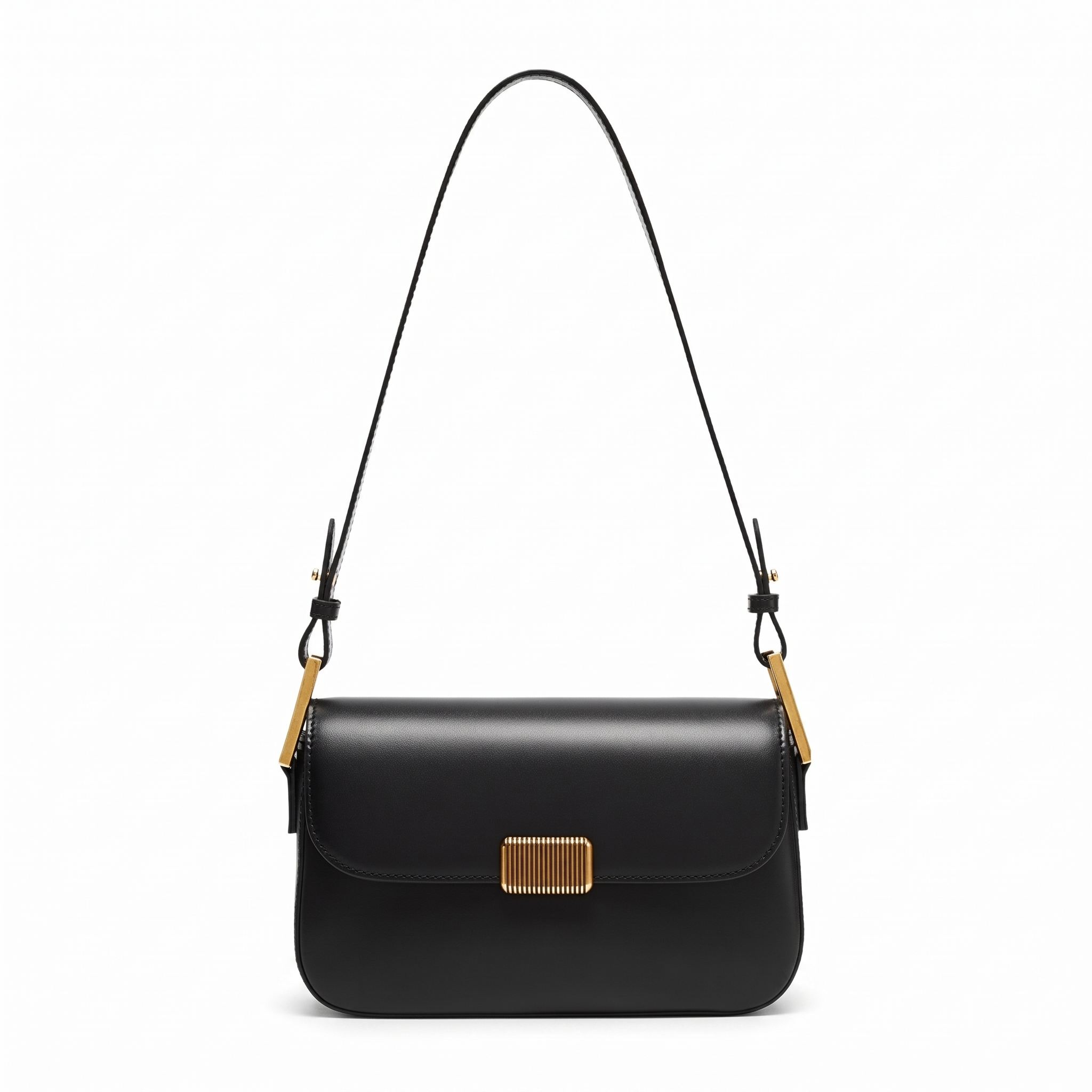 Sac MYA noir, vue de face