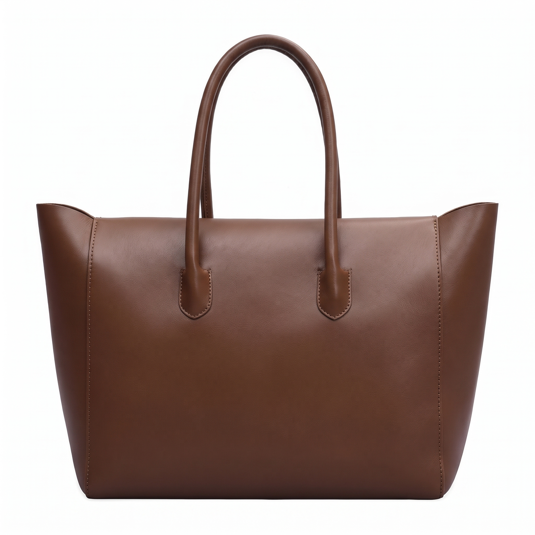 Sac ROMANE marron, vue de dos